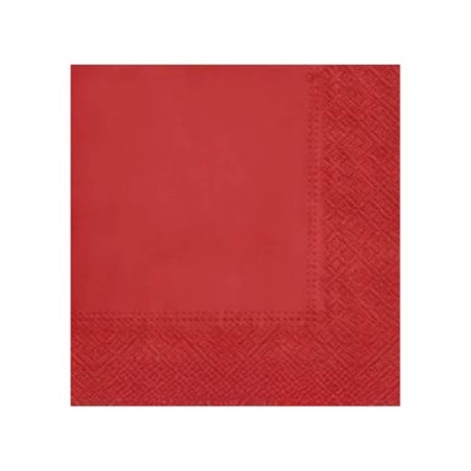 Servetėlės PAW 33x33cm, 20vnt, raudona