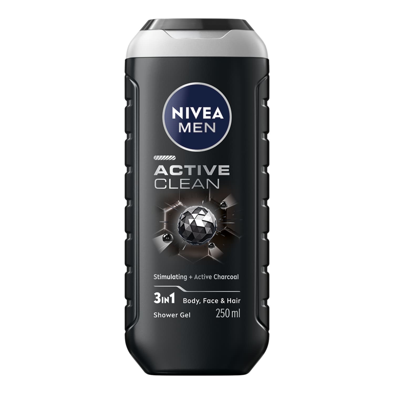 Vyr. dušo želė NIVEA MEN ACTIVE CLEAN, 250ml
