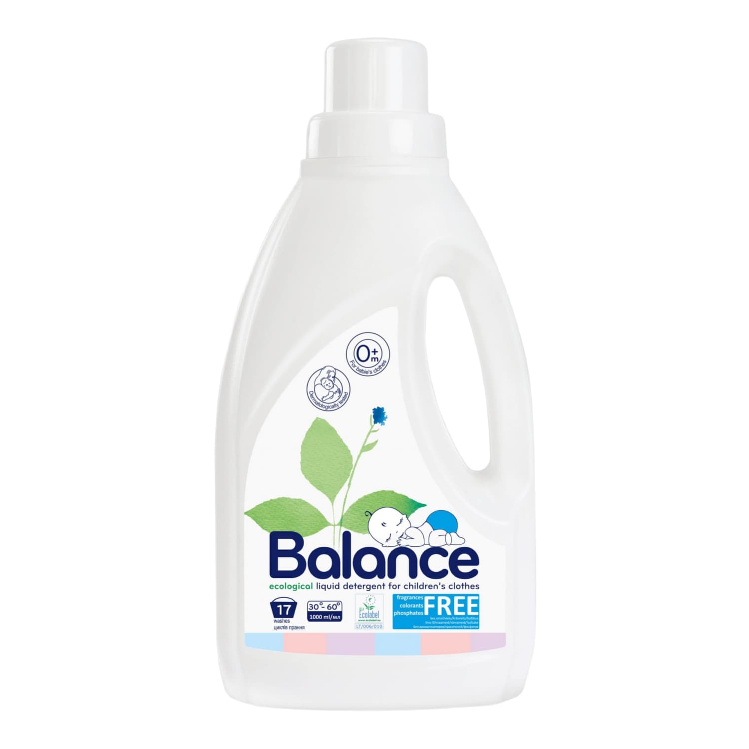 Ekol. skalbiklis vaikų drabužiams BALANCE, 1l