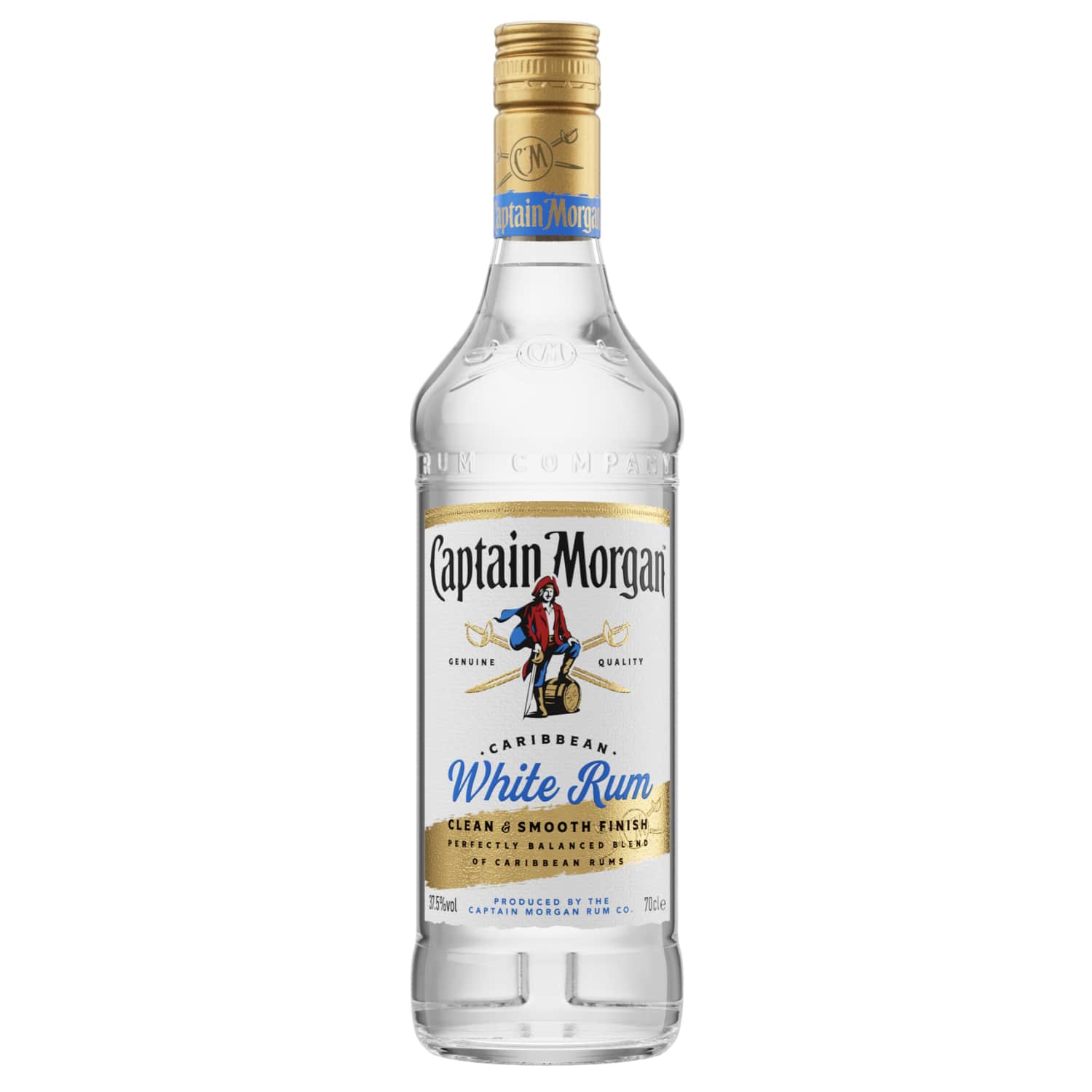 Rums Captain Morgan White 37,5% 0,7l