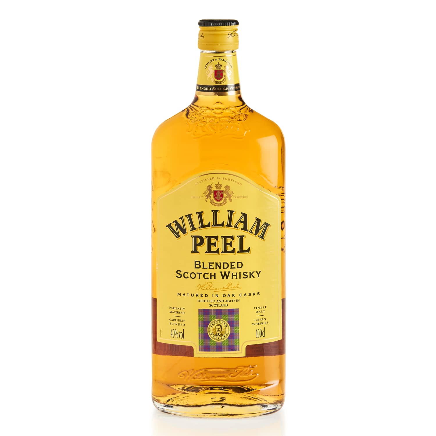 Viskijs William Peel Finest Scotch, 40% 1l