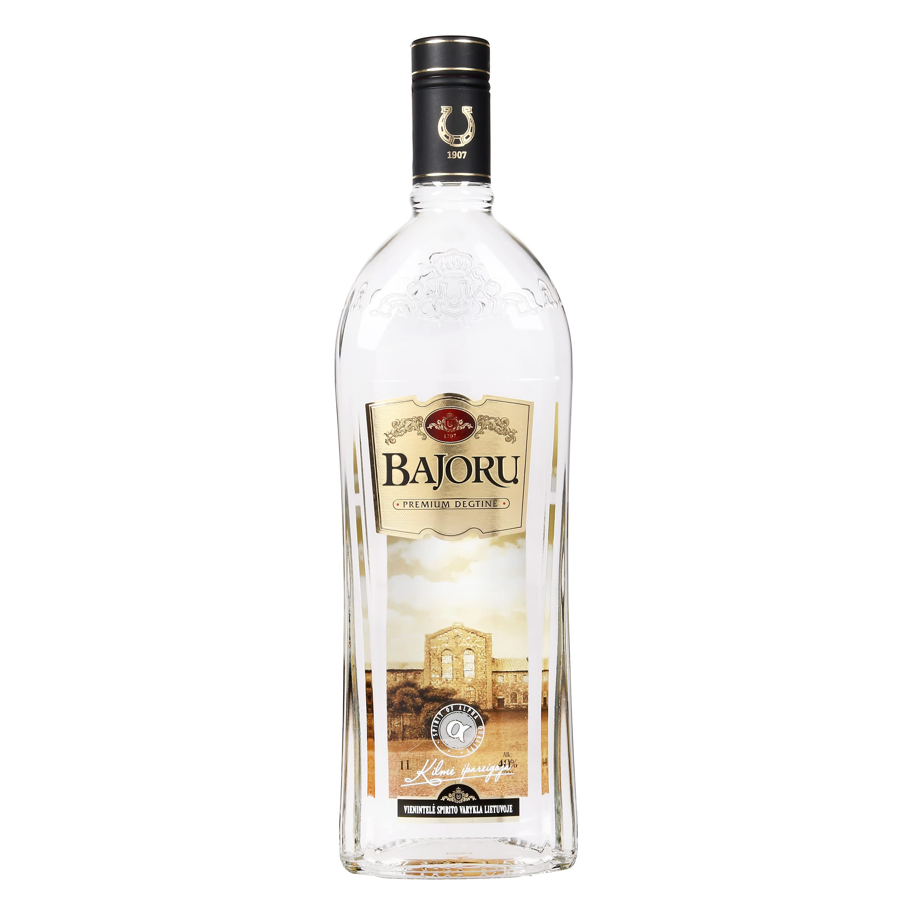 Degtinė BAJORŲ PREMIUM, 40%, 1 l