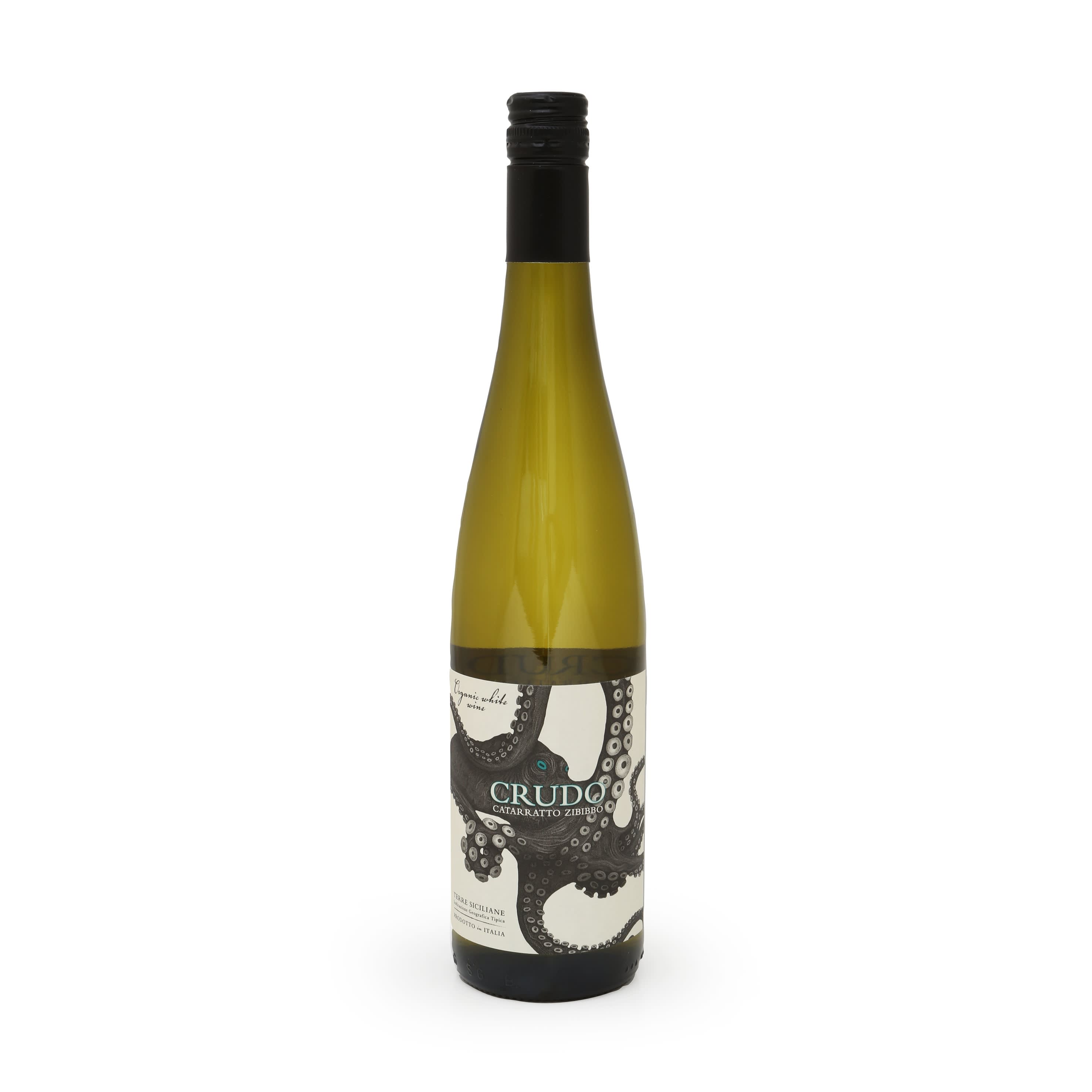 Baltvīns Crudo Cataratto Zibibbo 12,5% 0,75l