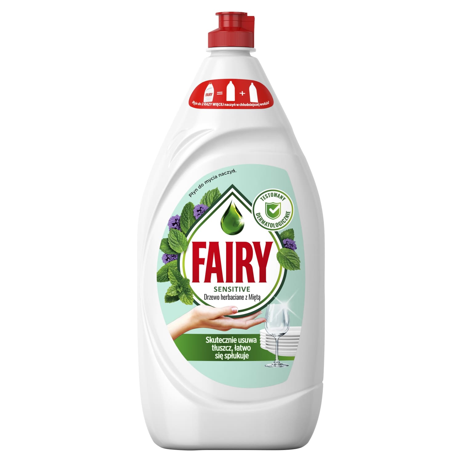 Tr. mazg.līdz. Fairy Sensitive tea tree 1,35l