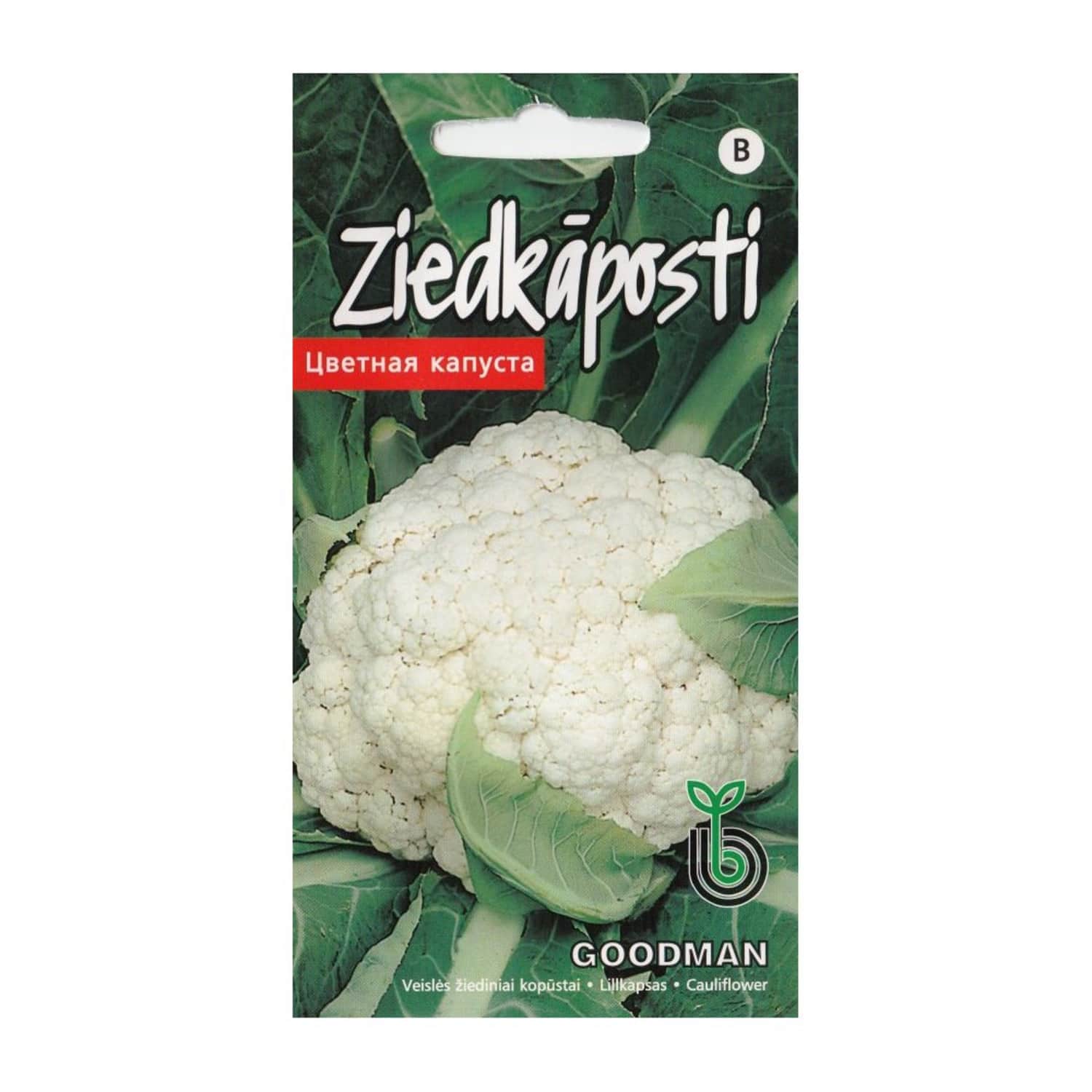 Ziedkāposti Goodman Kurzemes Sēklas