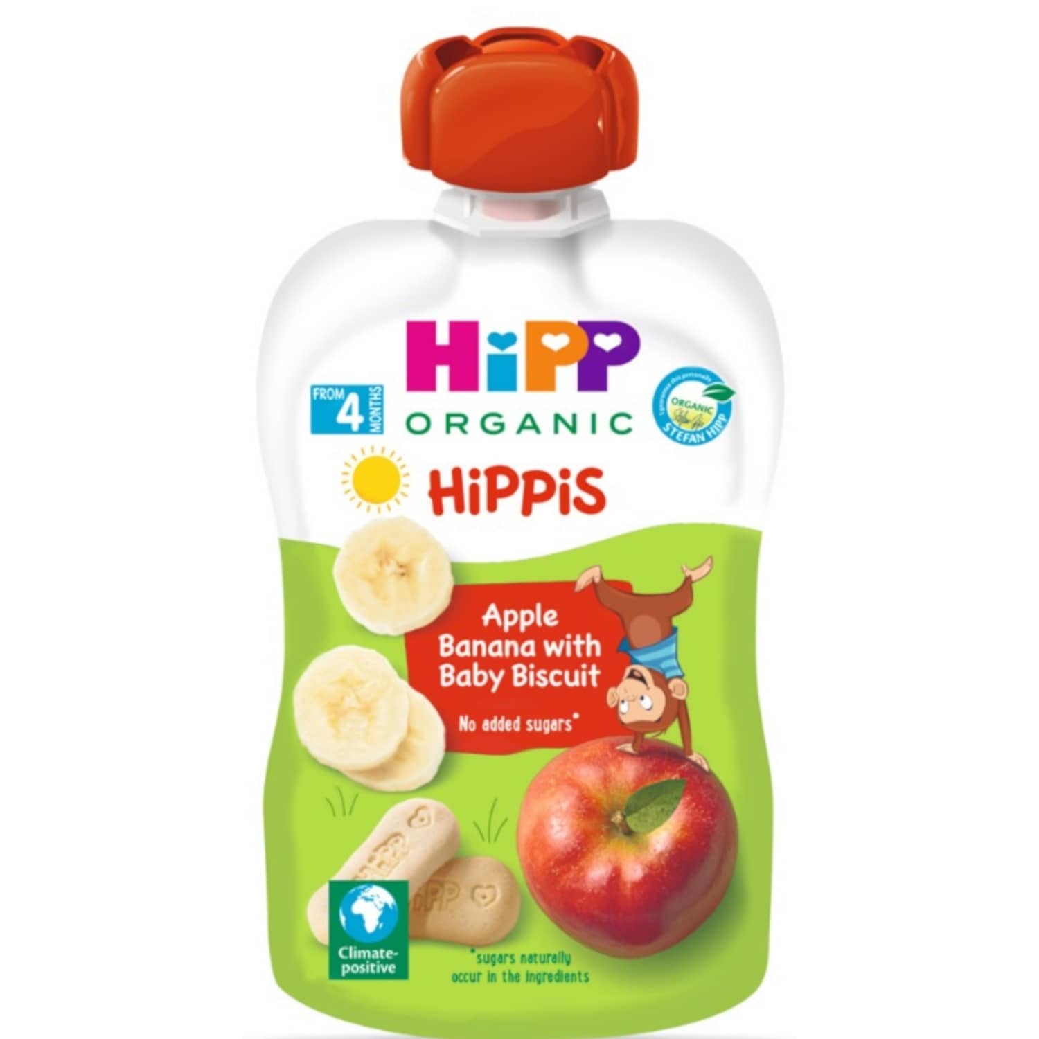 Ābol.banān.cepum.tūbiņ Hipp BIO 100g