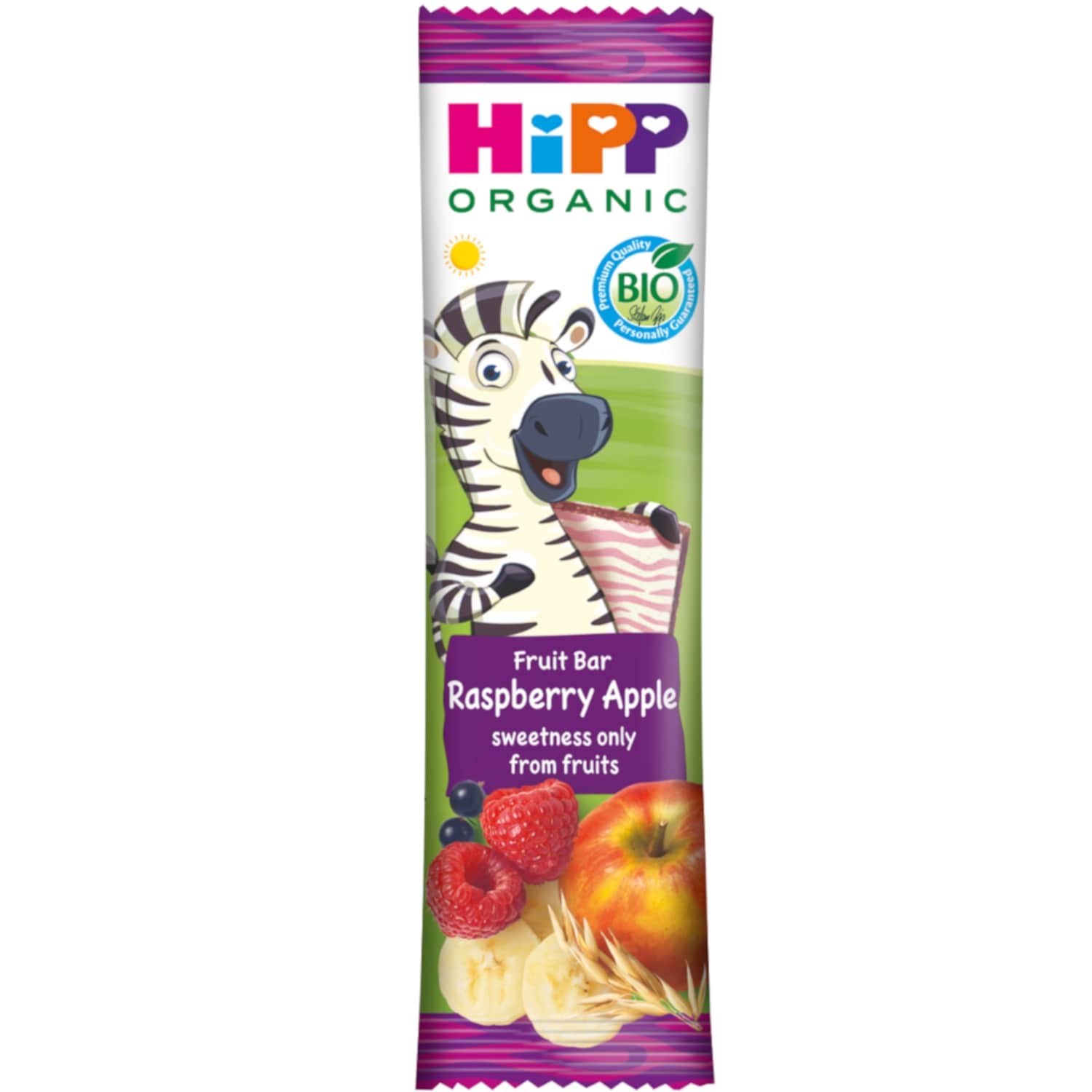 Batoniņš aven.banān.āboli  Hipp BIO 23g