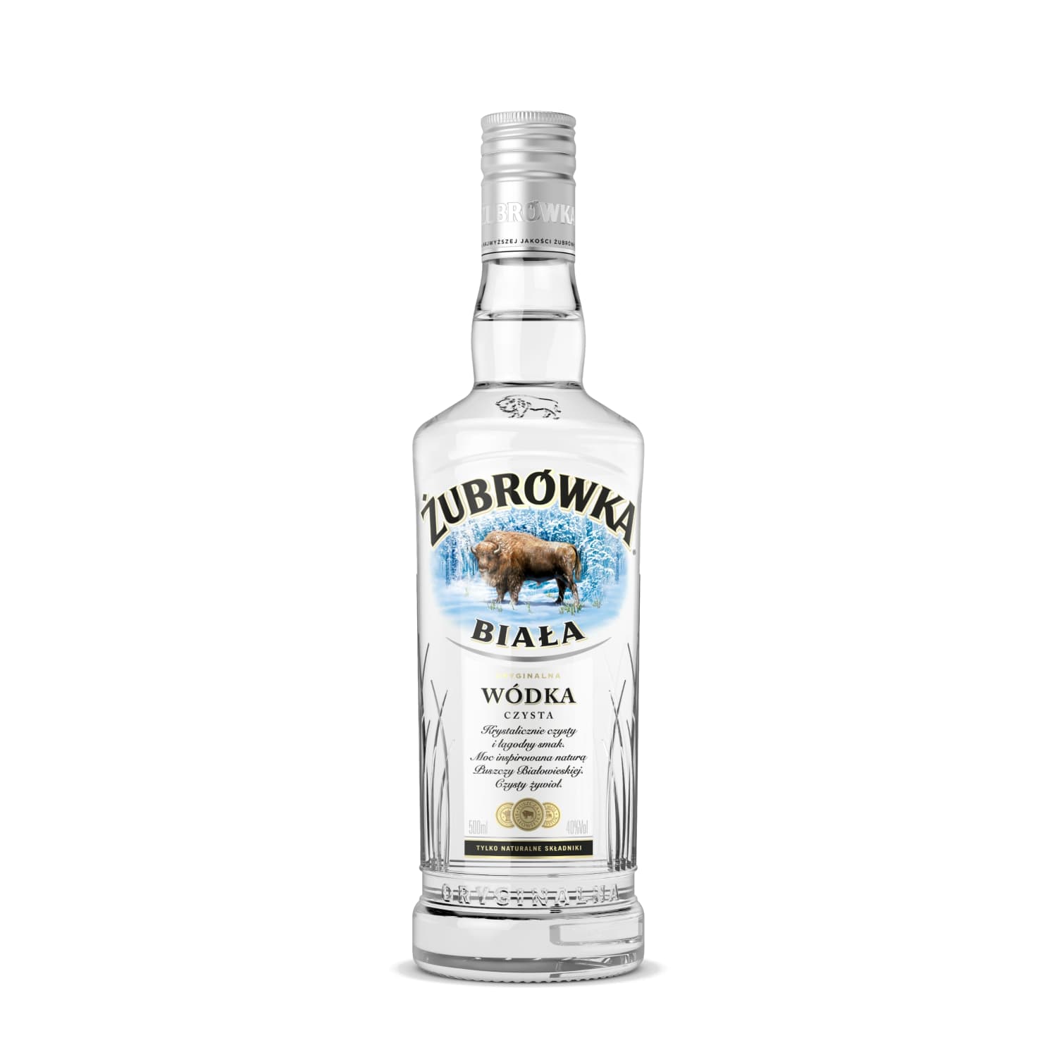 Viin Zubrowka Biala 40% 0,5l