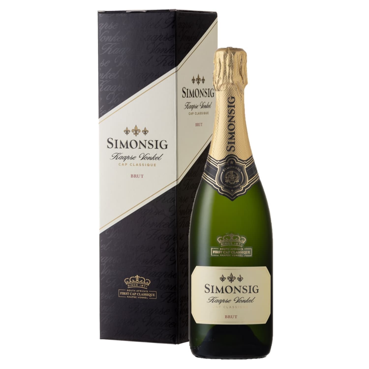 Dz.v. Simonsig Kaapse Vonkel Brut 12% 0,75l