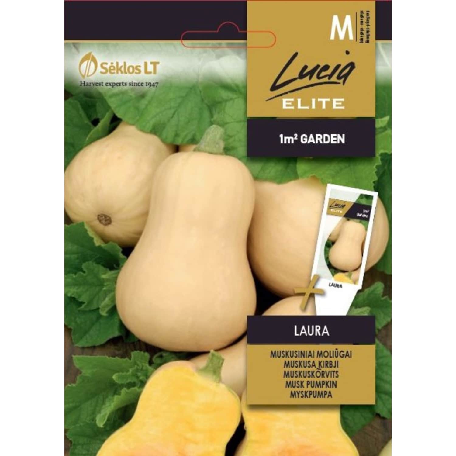 Sēklas LUCIA ELITE Ķirbji Laura LE