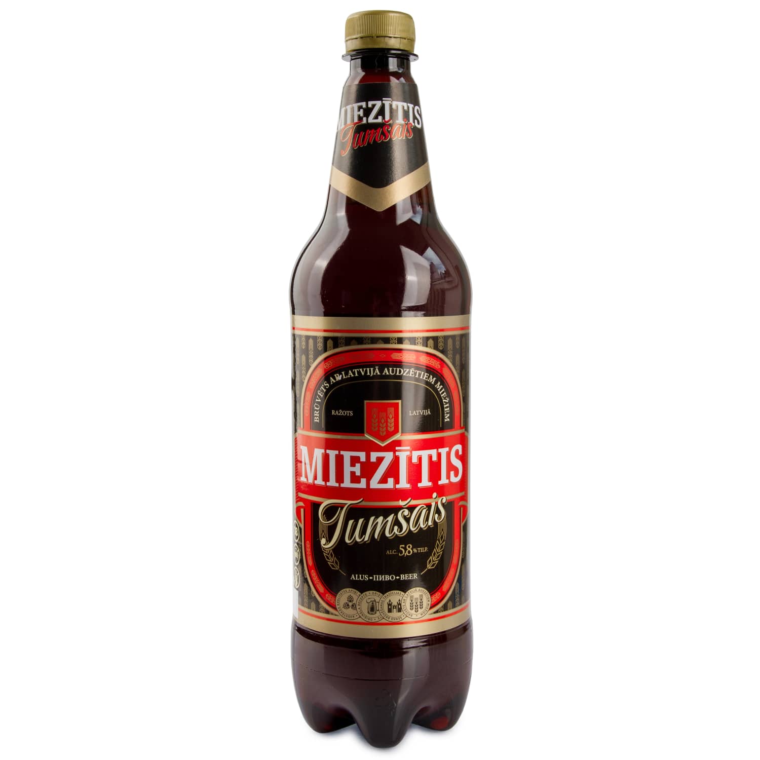 Alus Miezītis tumšais PET 5,8% 1l