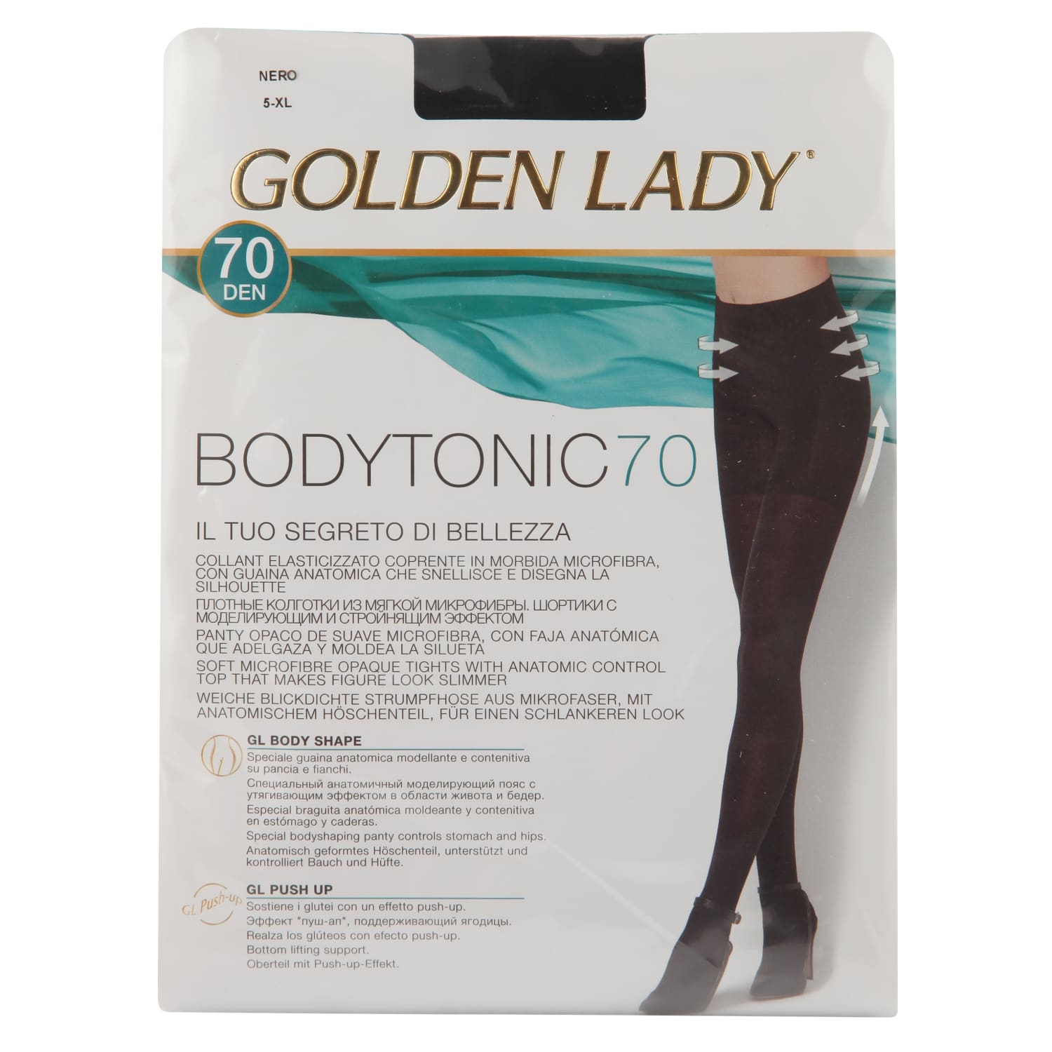N sukkpüksid GL Bodytonic 70den 5 nero