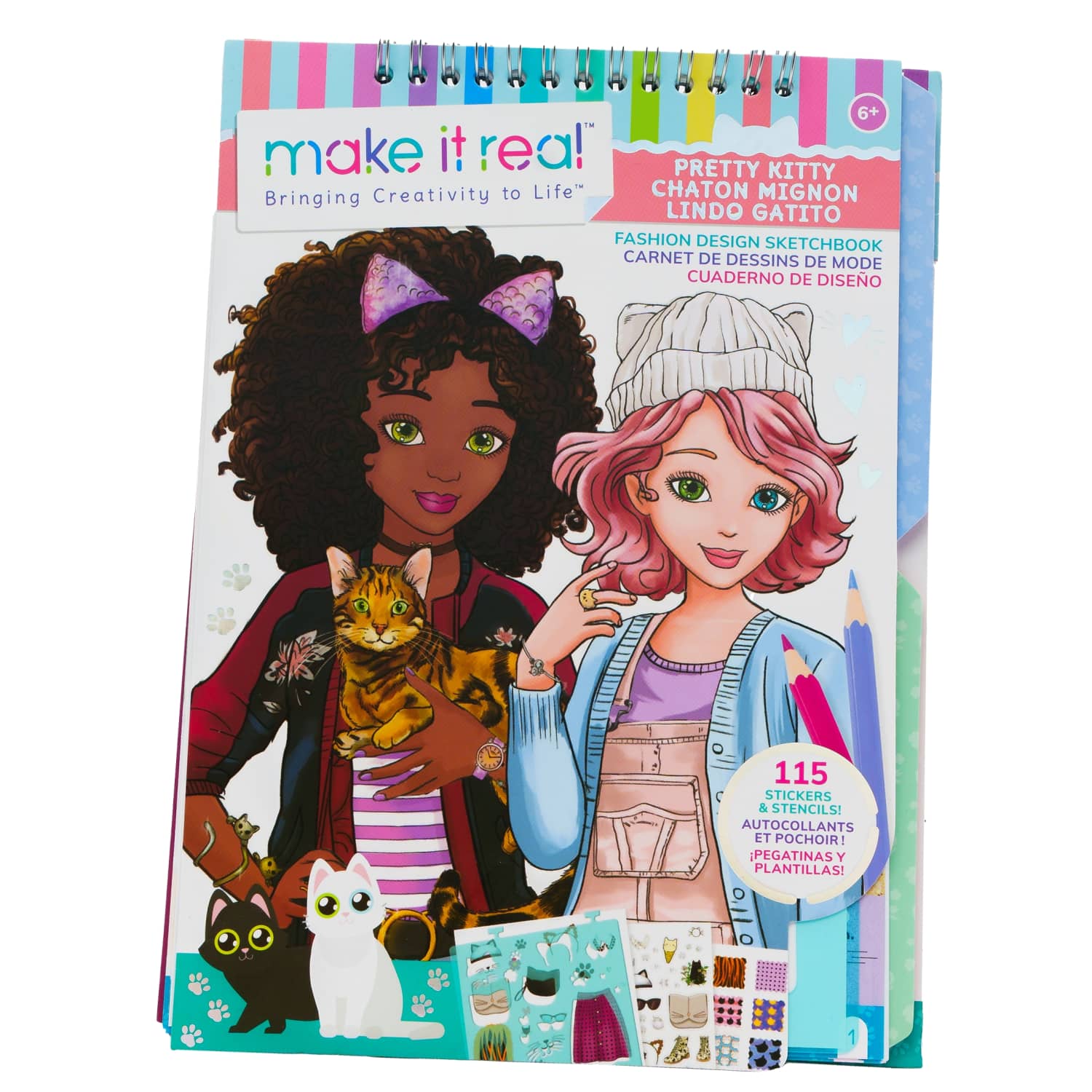 R/l skiču grāmata Make it real miks