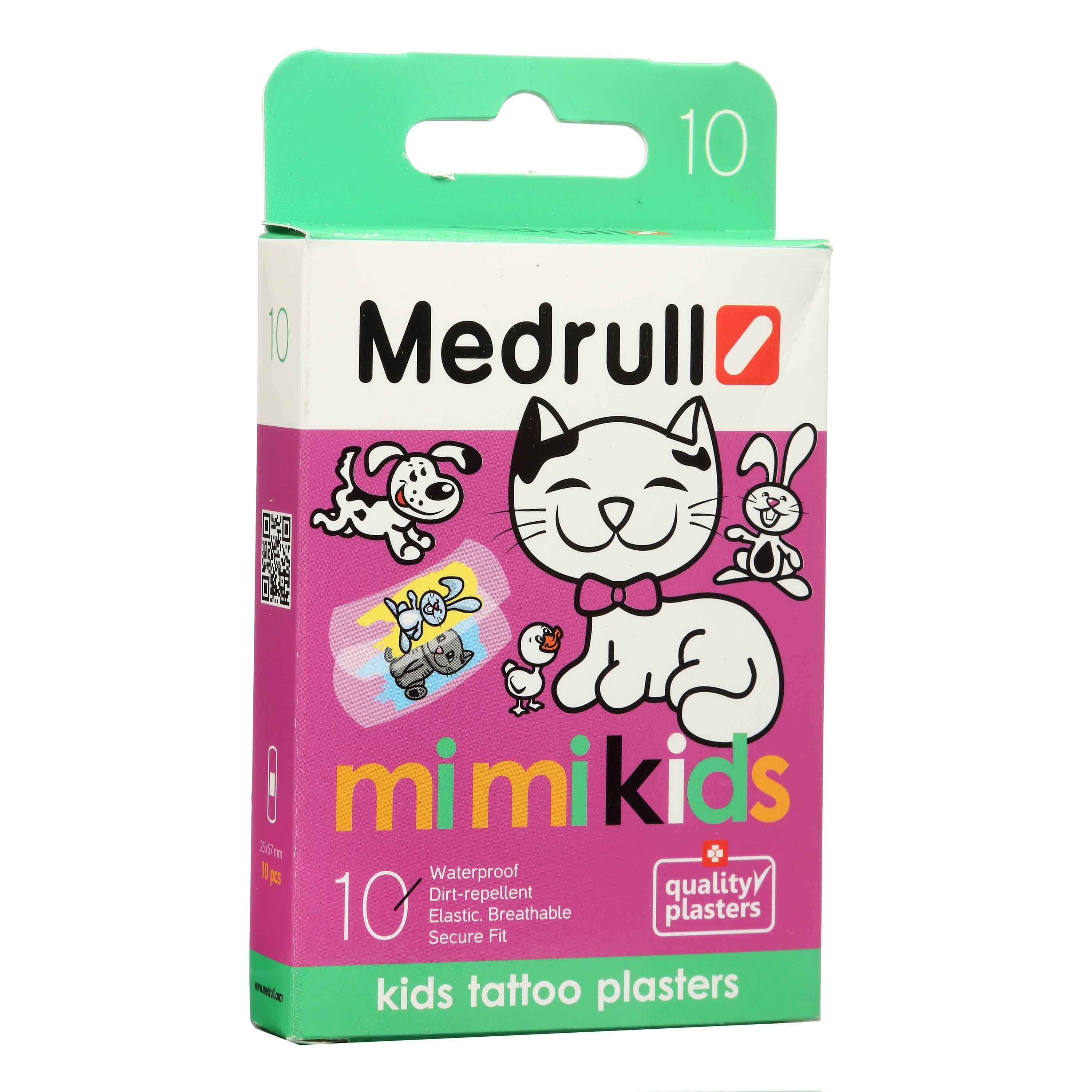 Pleistras MEDRULL MIMI KIDS, 10 vnt.