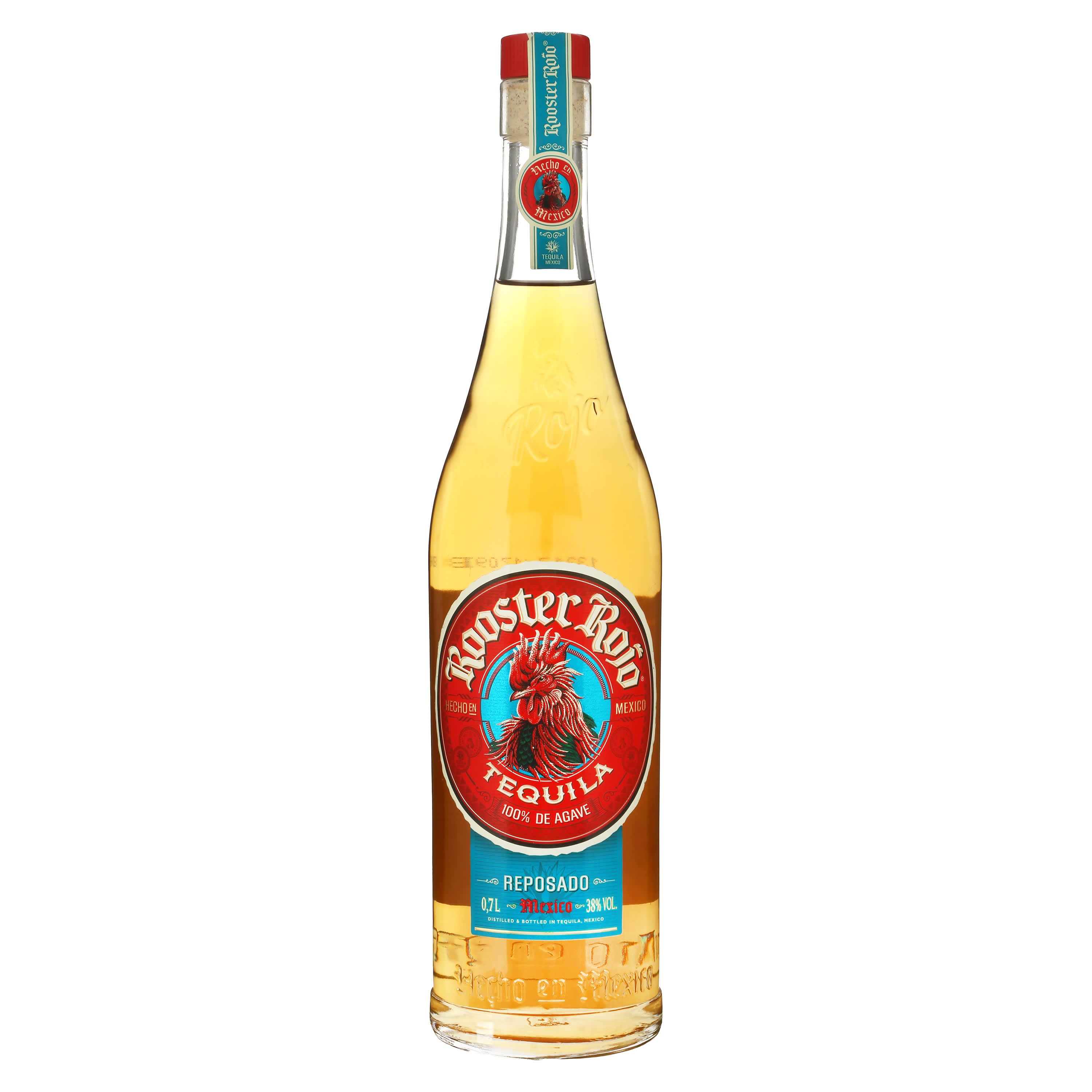 Tekila ROOSTER ROJO REPOSADO, 38 %, 0,7 l