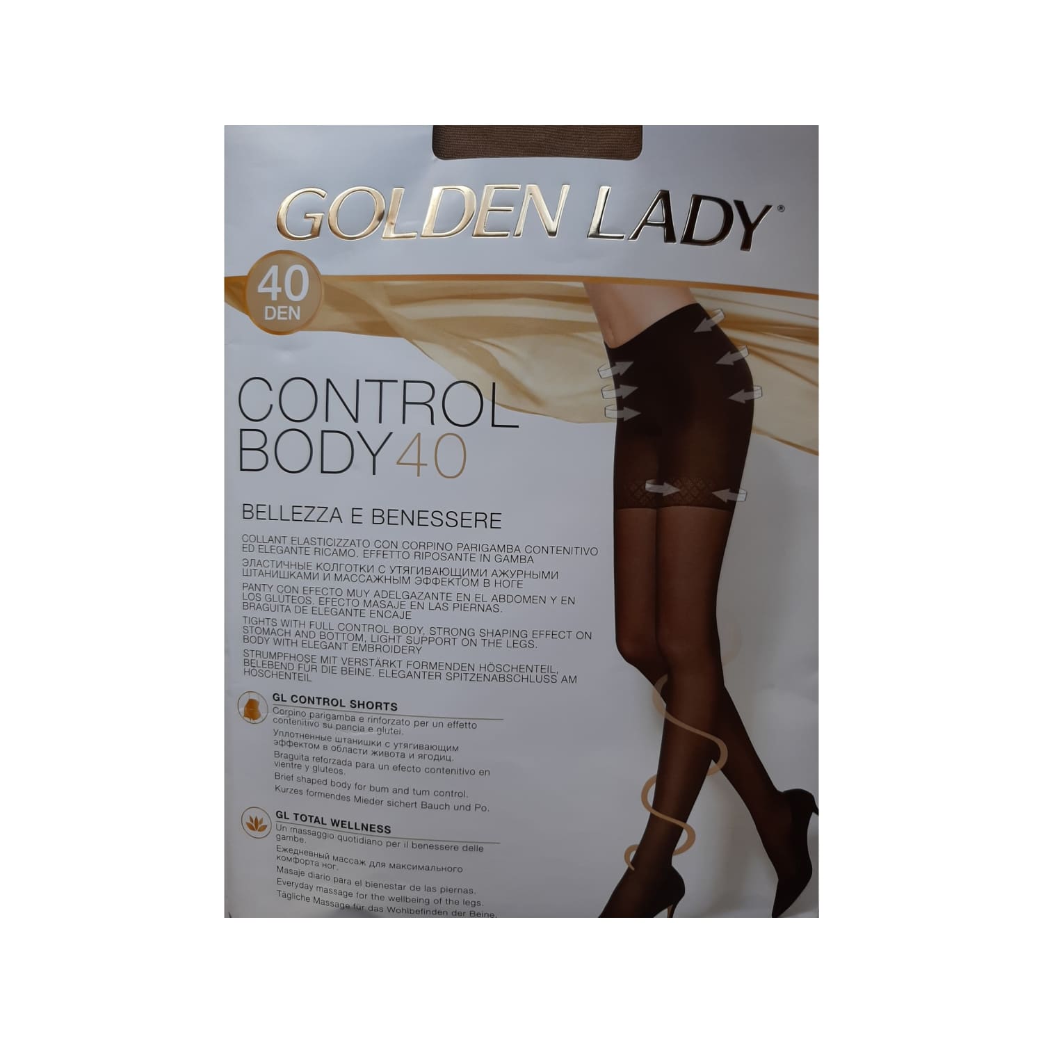 Sukkpüksid Golden Lady C.Body 40den 4mel