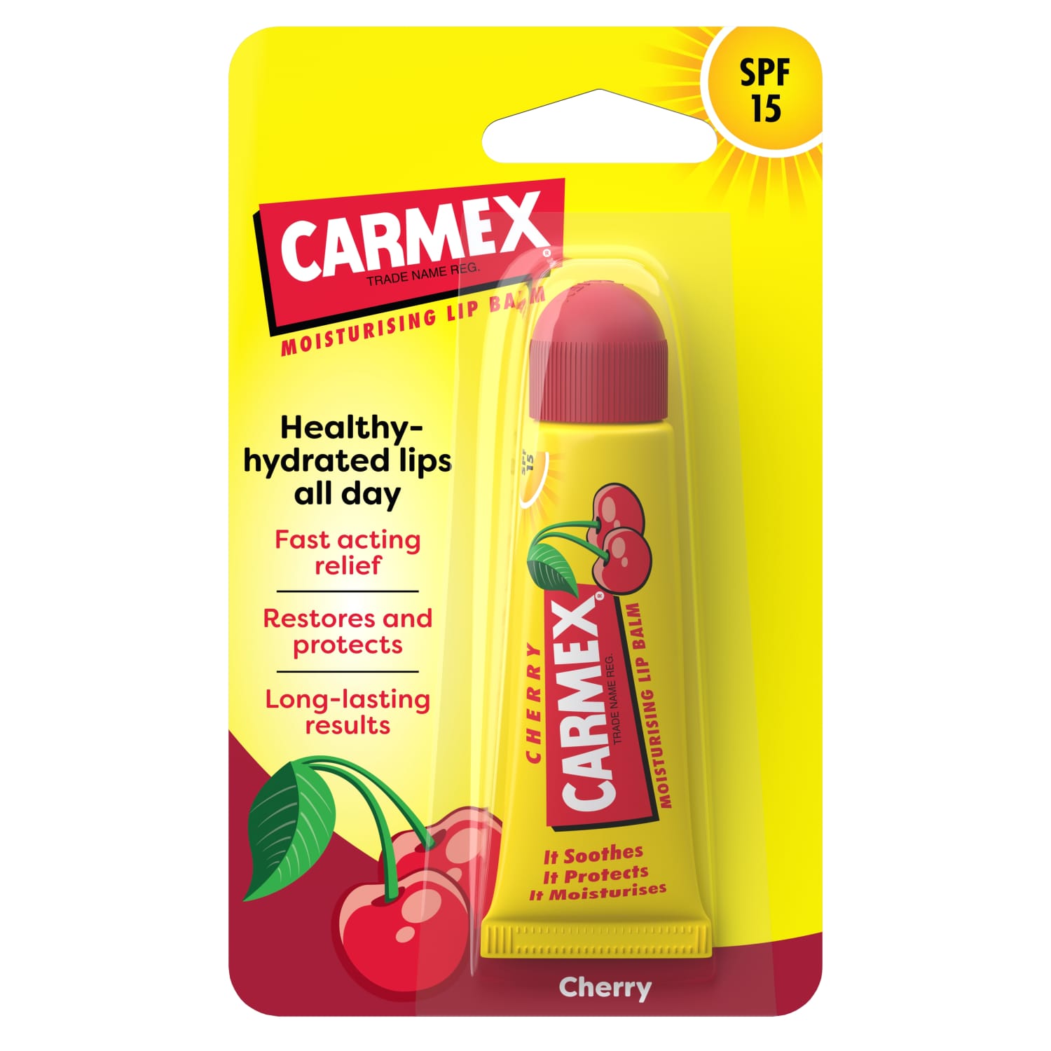 Lūpu balzams Carmex Tube Cherry 10g
