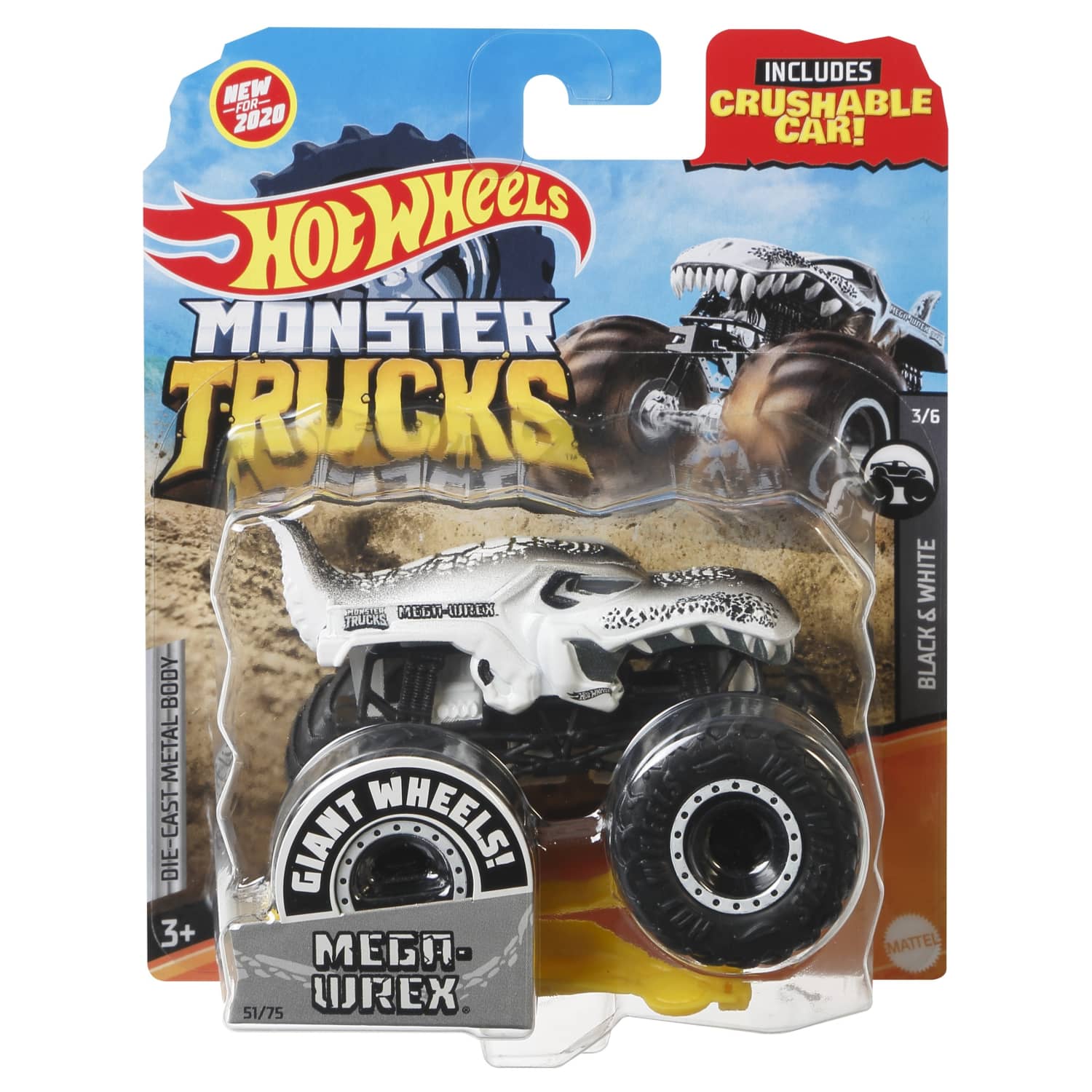 Žaislinis džipas HOT WHEELS 1:64