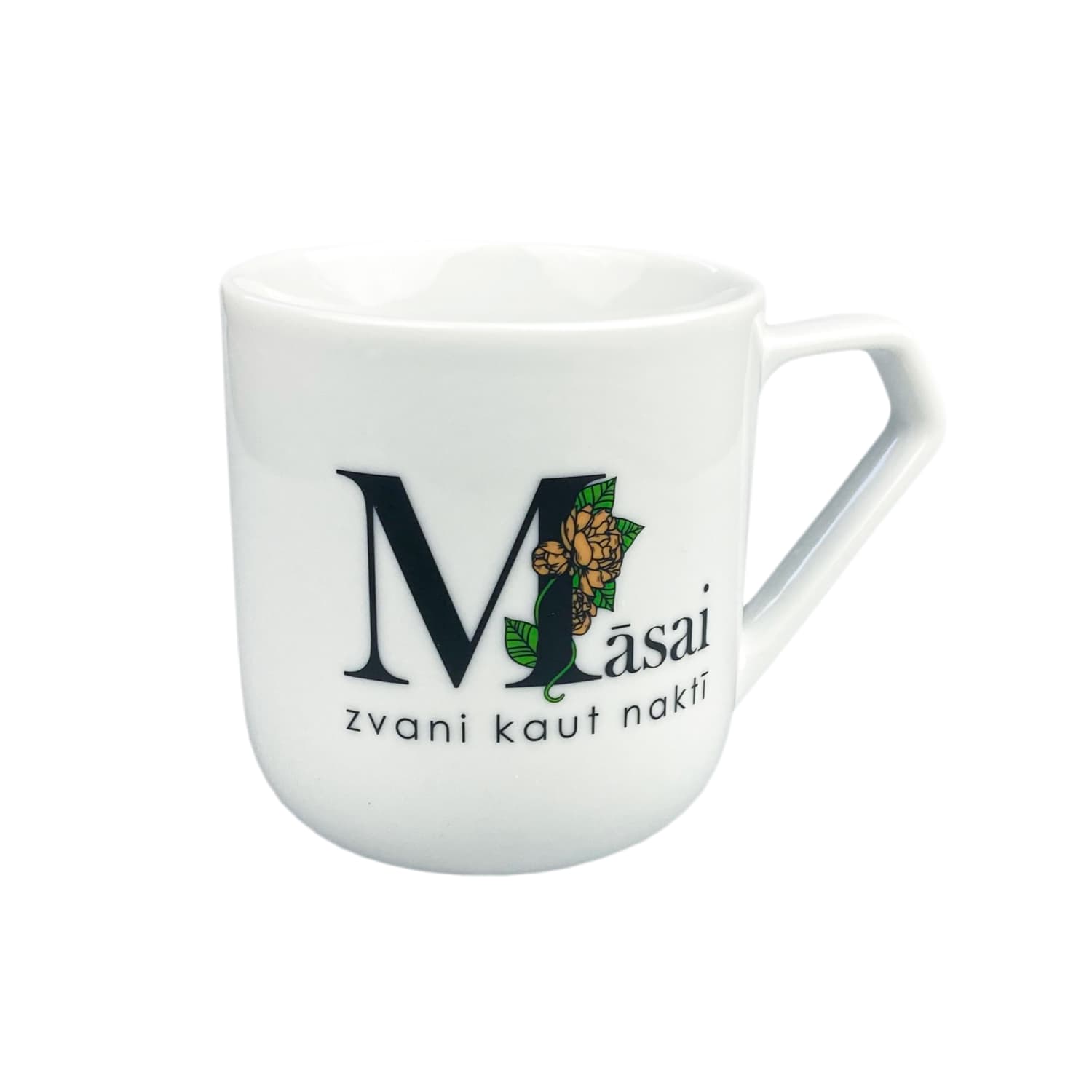 Krūze, ģeometrija, porcelāna, 440ml