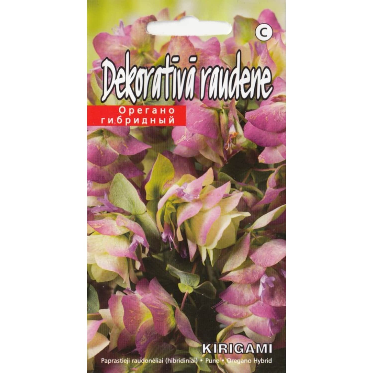 Raudene Kirigami Kurzemes Sēklas