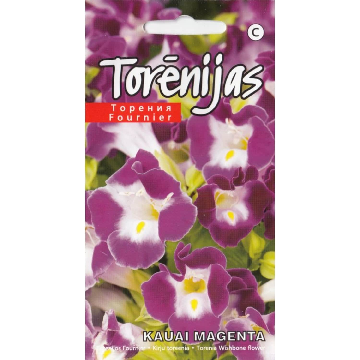 Torēnijas fornjē Kauai Magenta