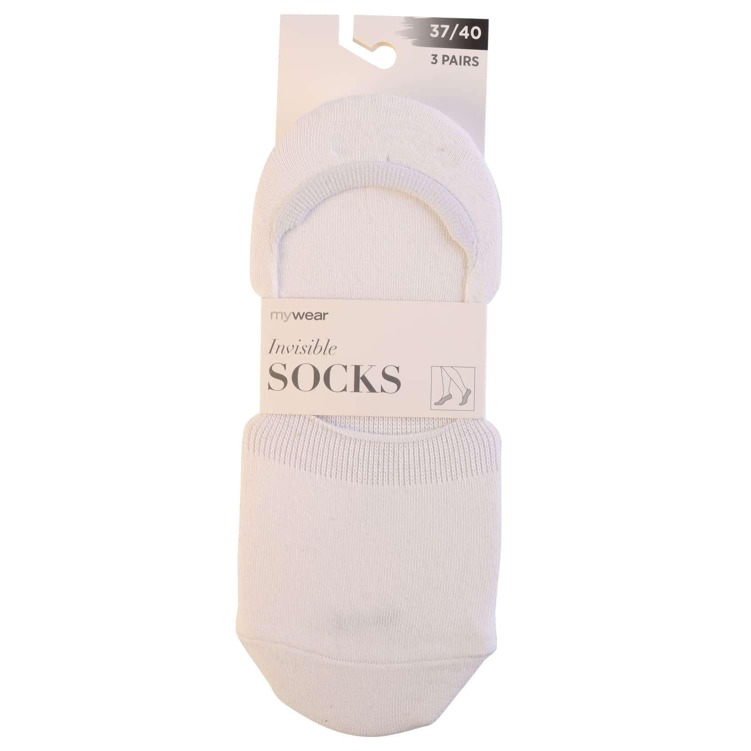 Zeķes-pēdiņas Mywear 3 pāri 37/40