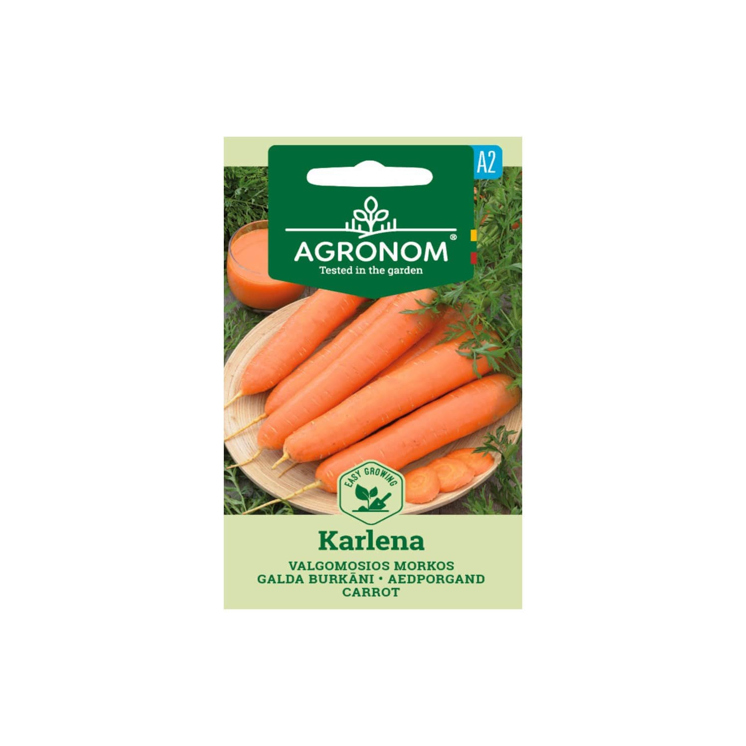 Sėklos AGRONOM Morkos valg. Karlena
