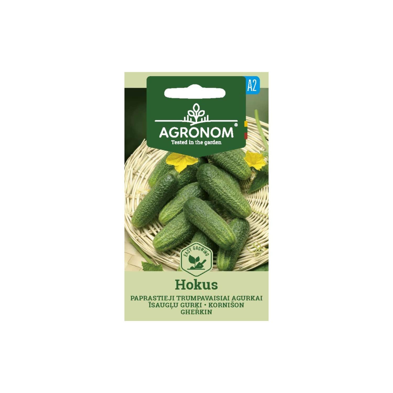 Sēklas AGRONOM Īsaugļu gurķi Hokus
