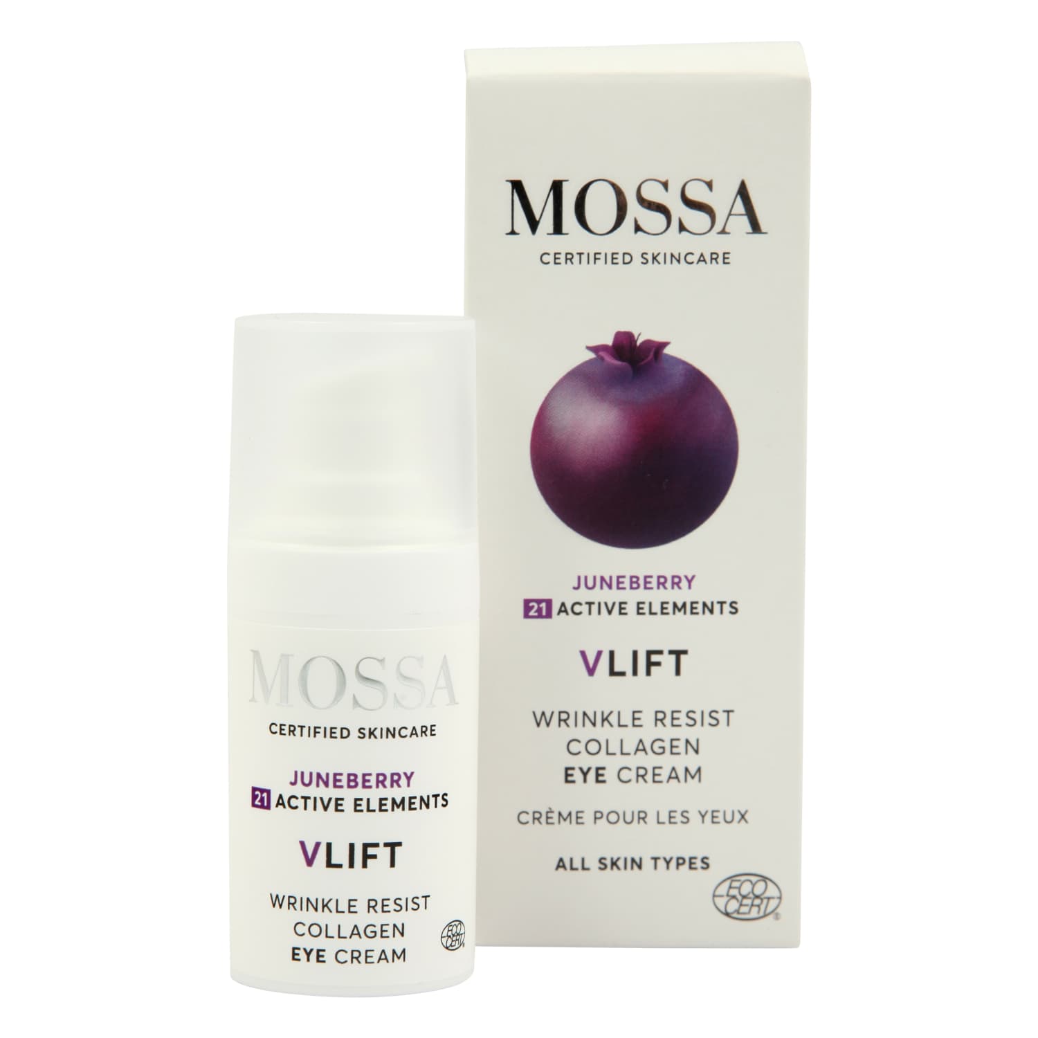 Acu krēms Mossa V-Lift Wrinkle Res. kal. 15ml