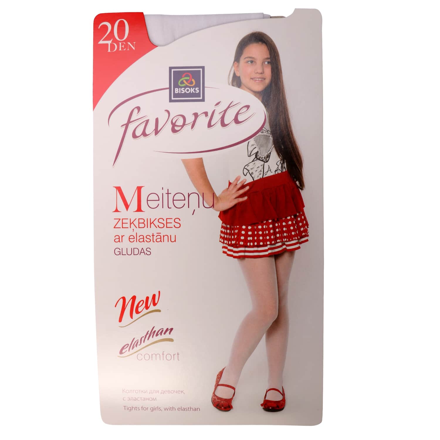 Meiteņu zeķb Favorite 20d 51121 col 7-8