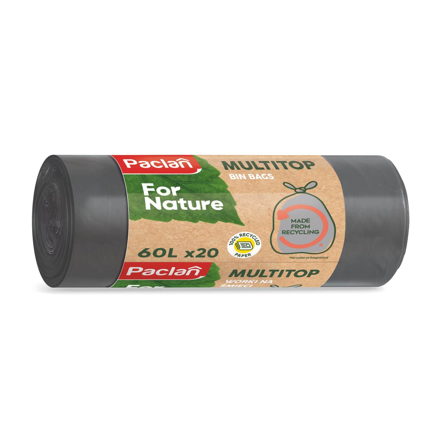 Prügikotid Paclan 60l 20tk