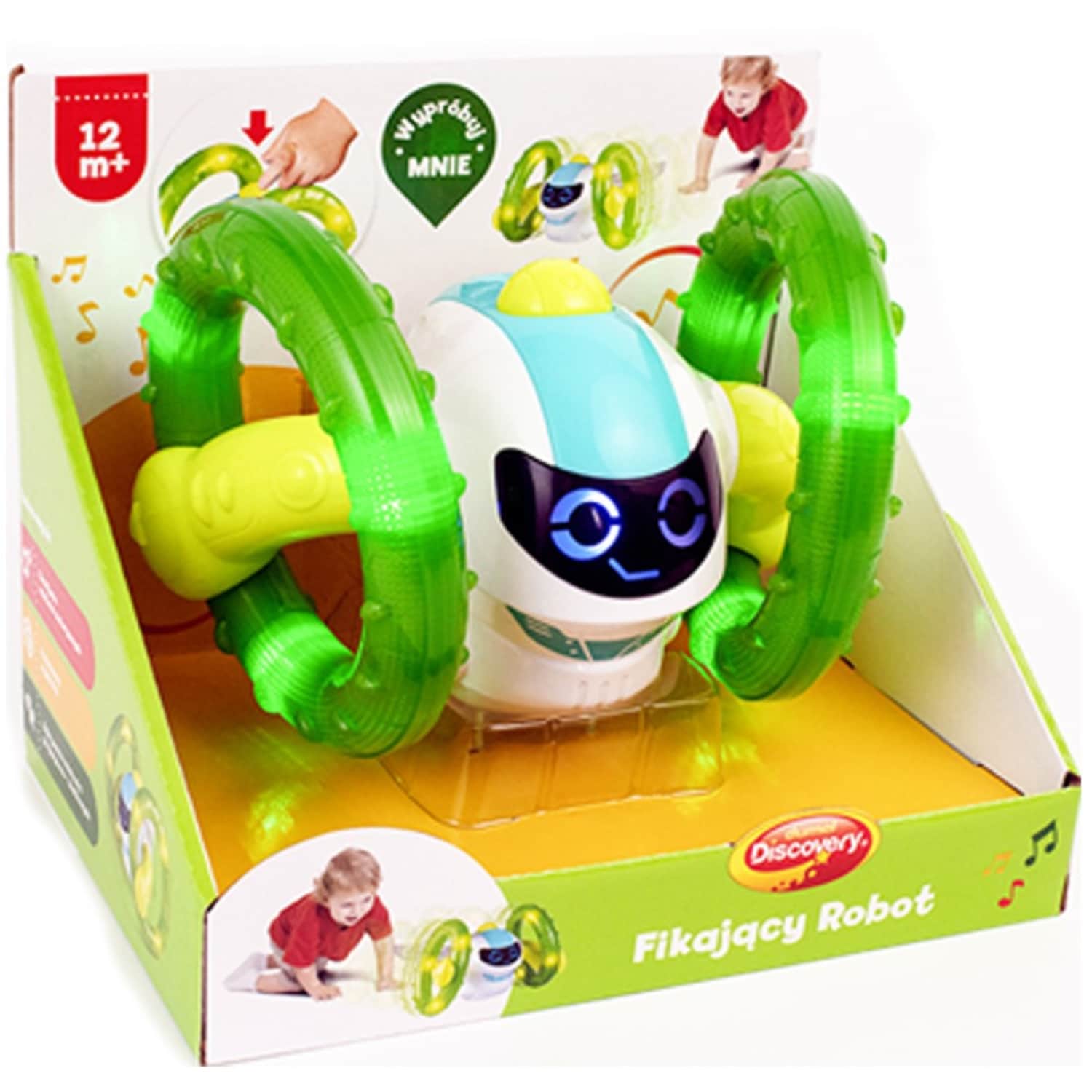 Mängurobot sõidab ja särab AW25