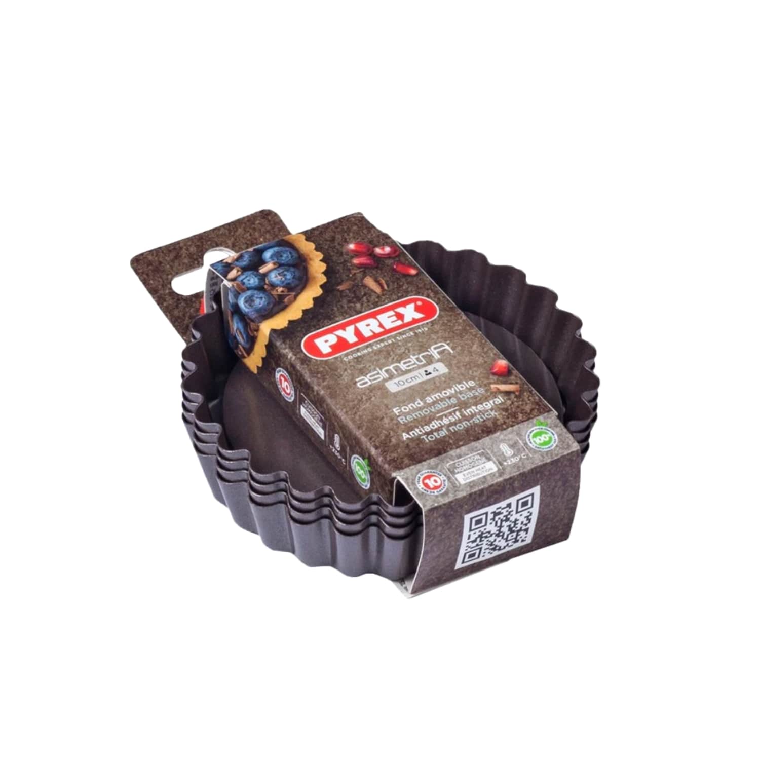 Mini-koogivormide komplekt 4tk