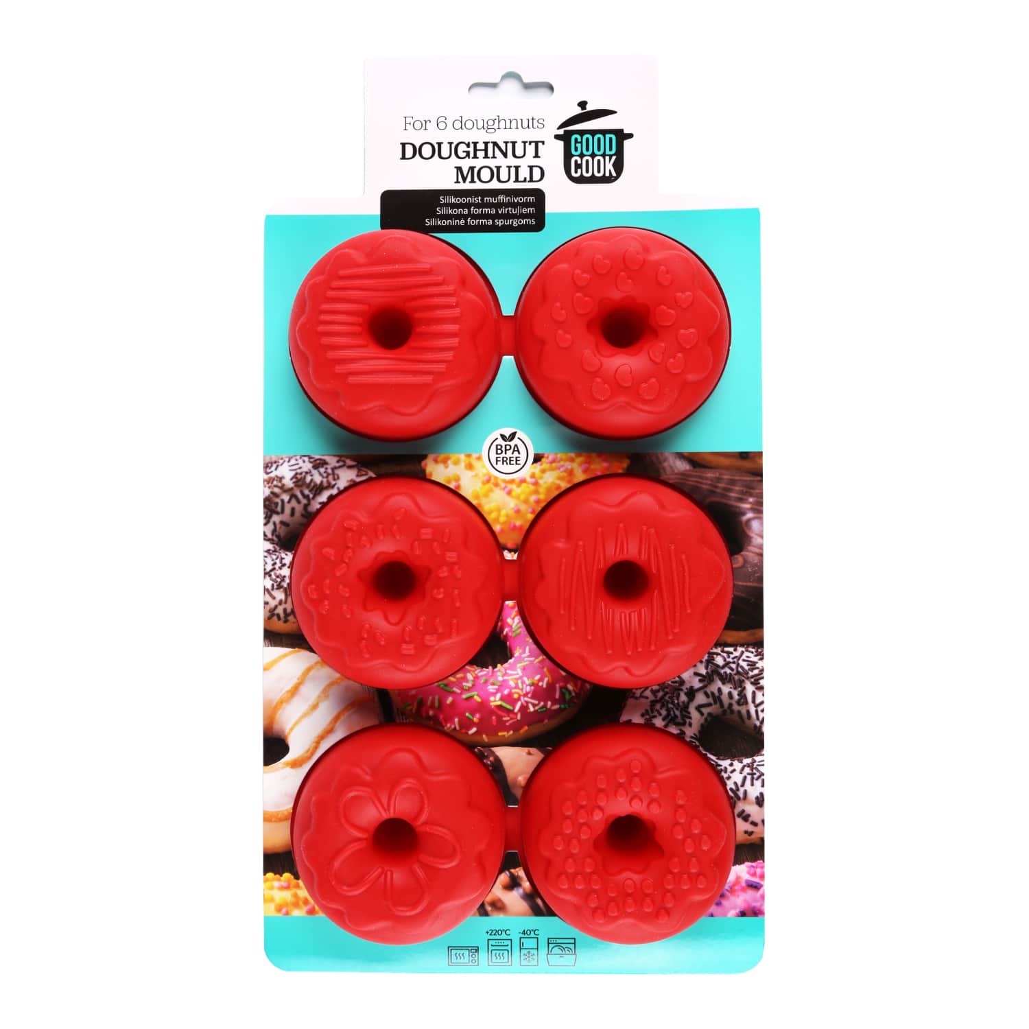 Silikona cepamforma virtuļiem Good Cook