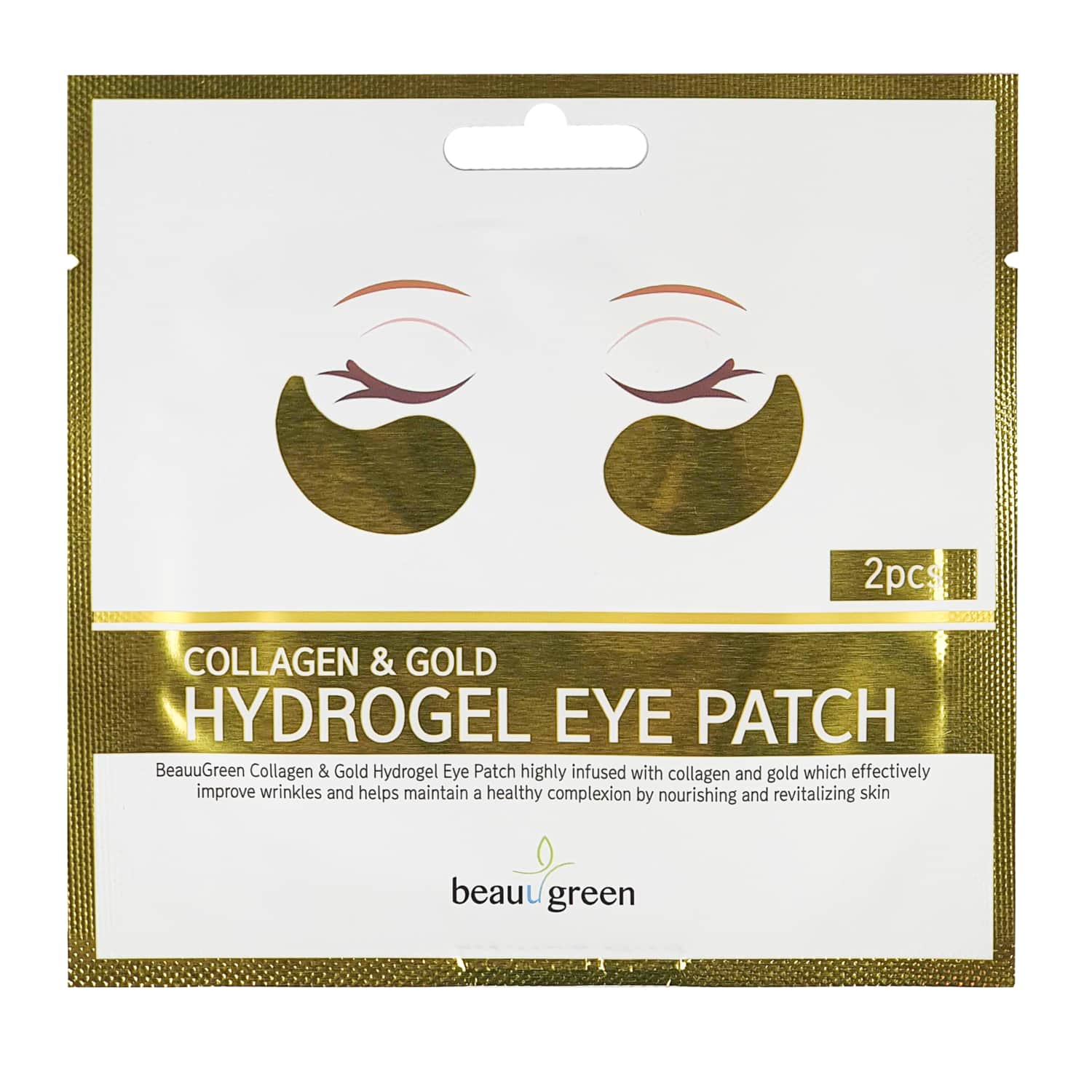 Patči ap acīm Beaugreen ar kolagēnu