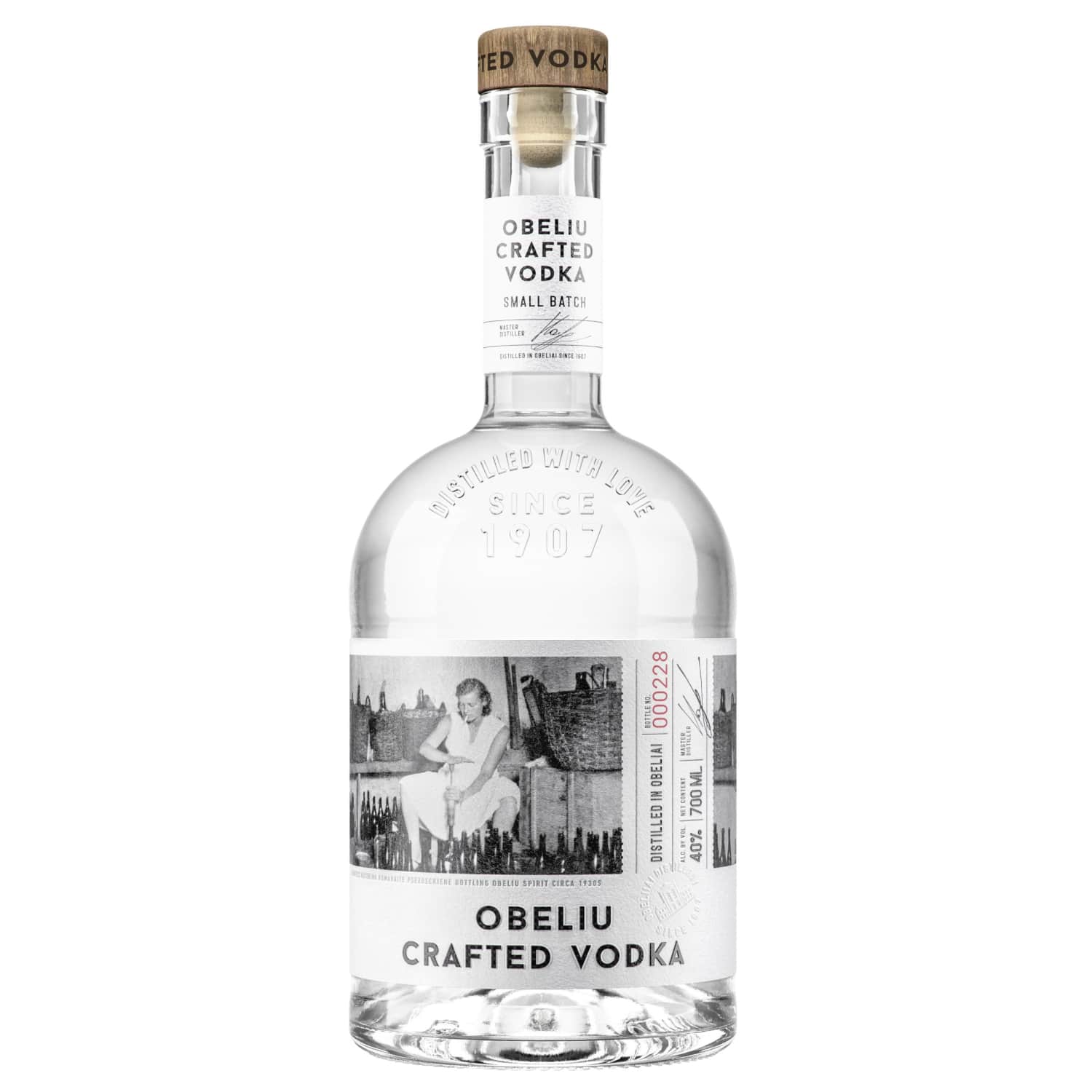 Degvīns Obeliu Crafted 40% 0,7l