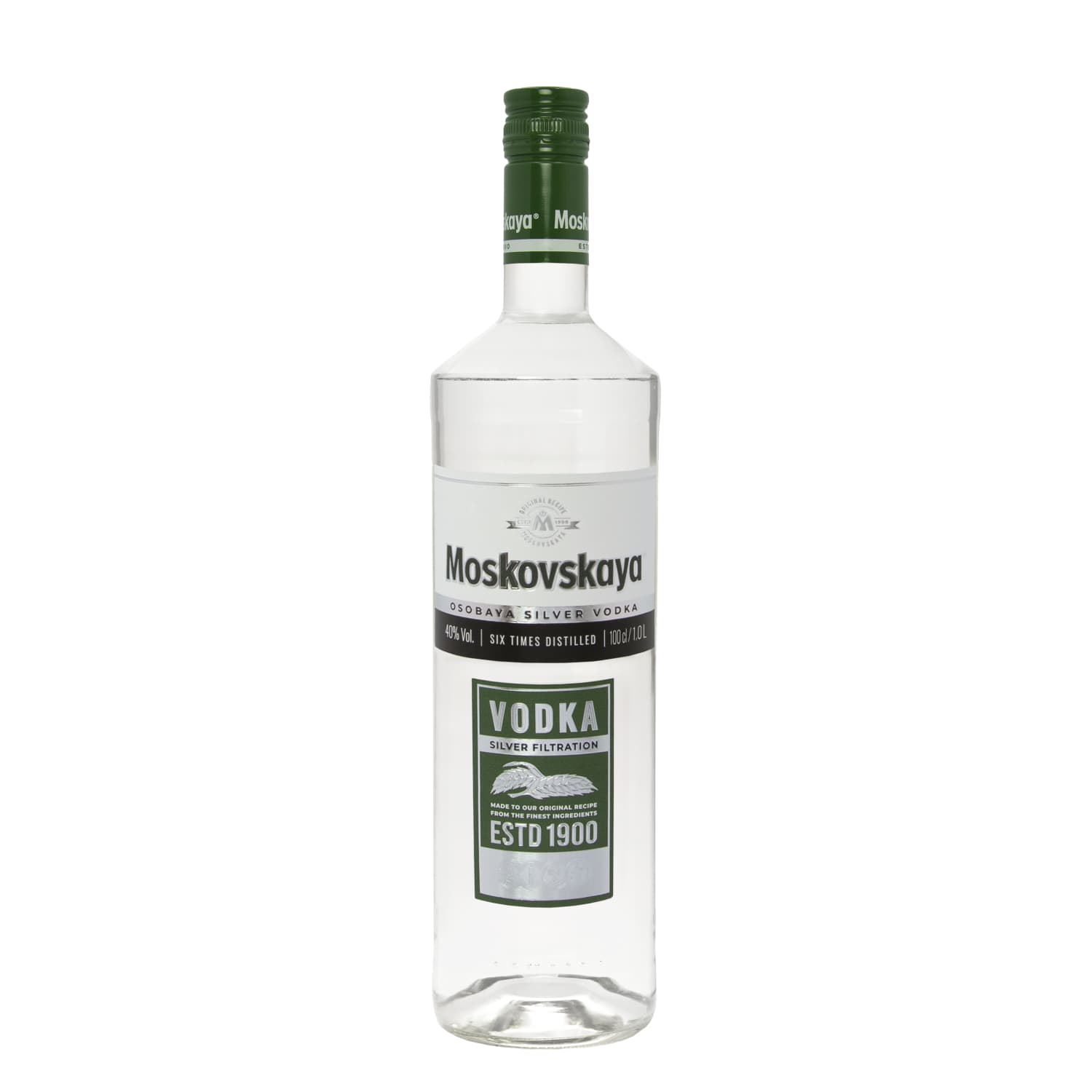 Degvīns Moskovskaya Silver 40% 1l