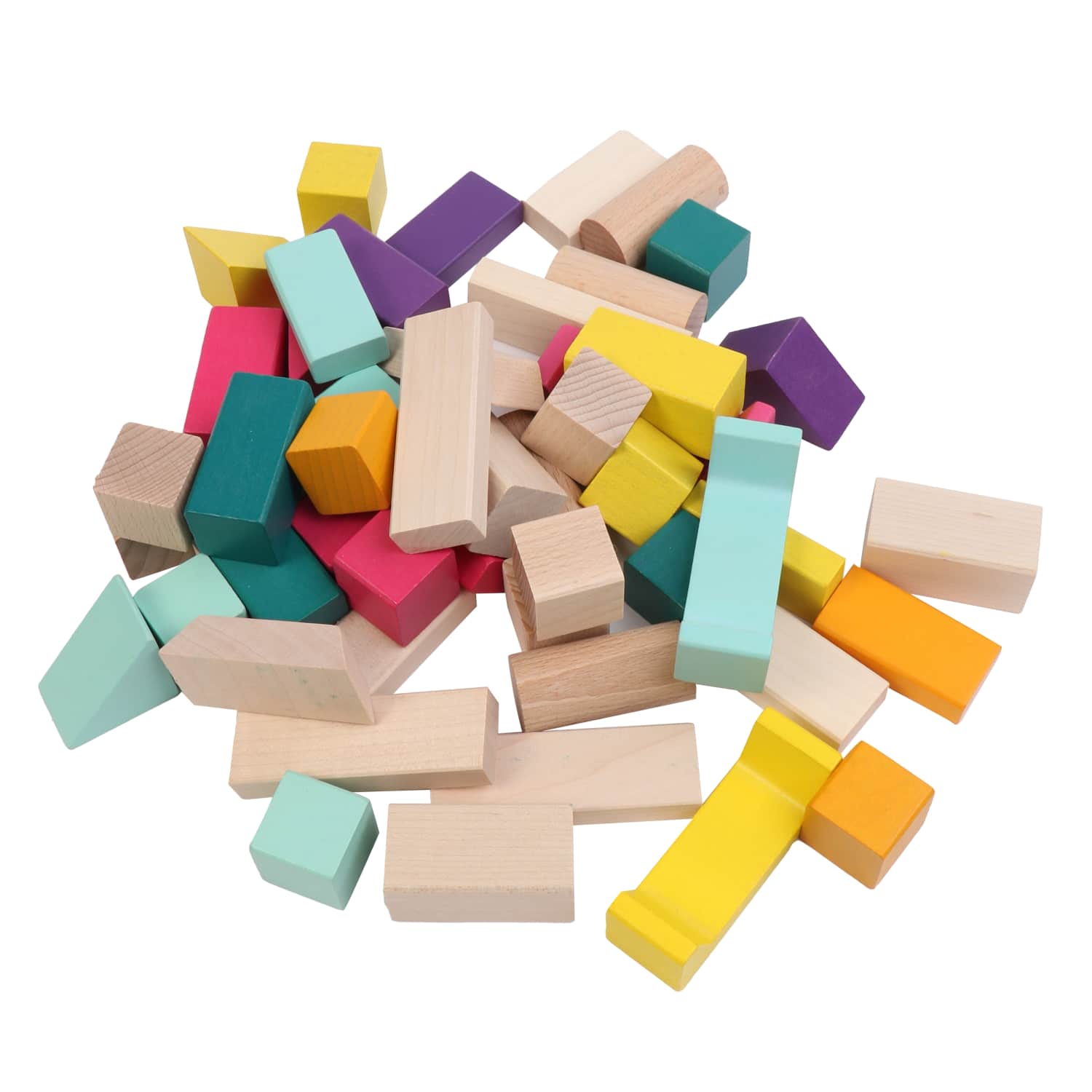 Mänguasi puidust klotsid Cubika