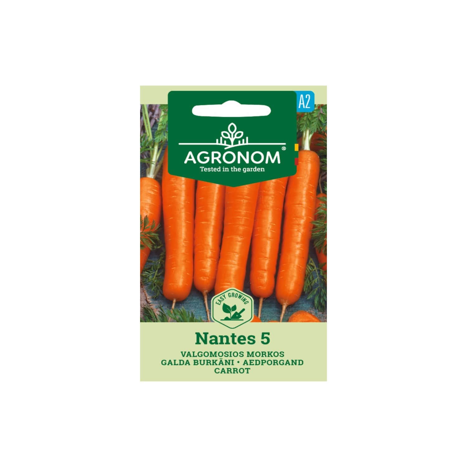 Sėklos AGRONOM Morkos valg. Nantes 5