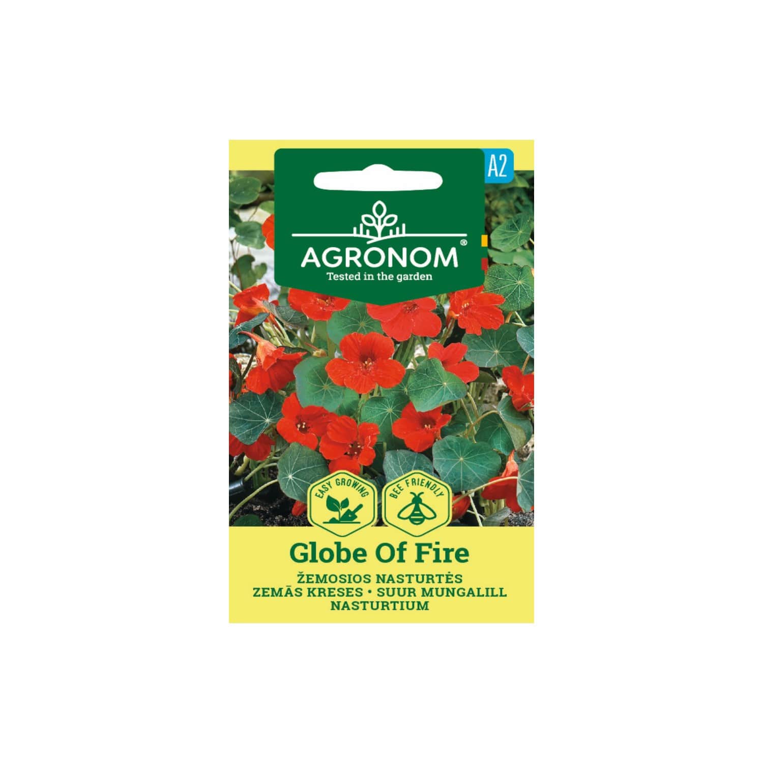 Sēklas AGRONOM Krese lielā Globe Of Fire