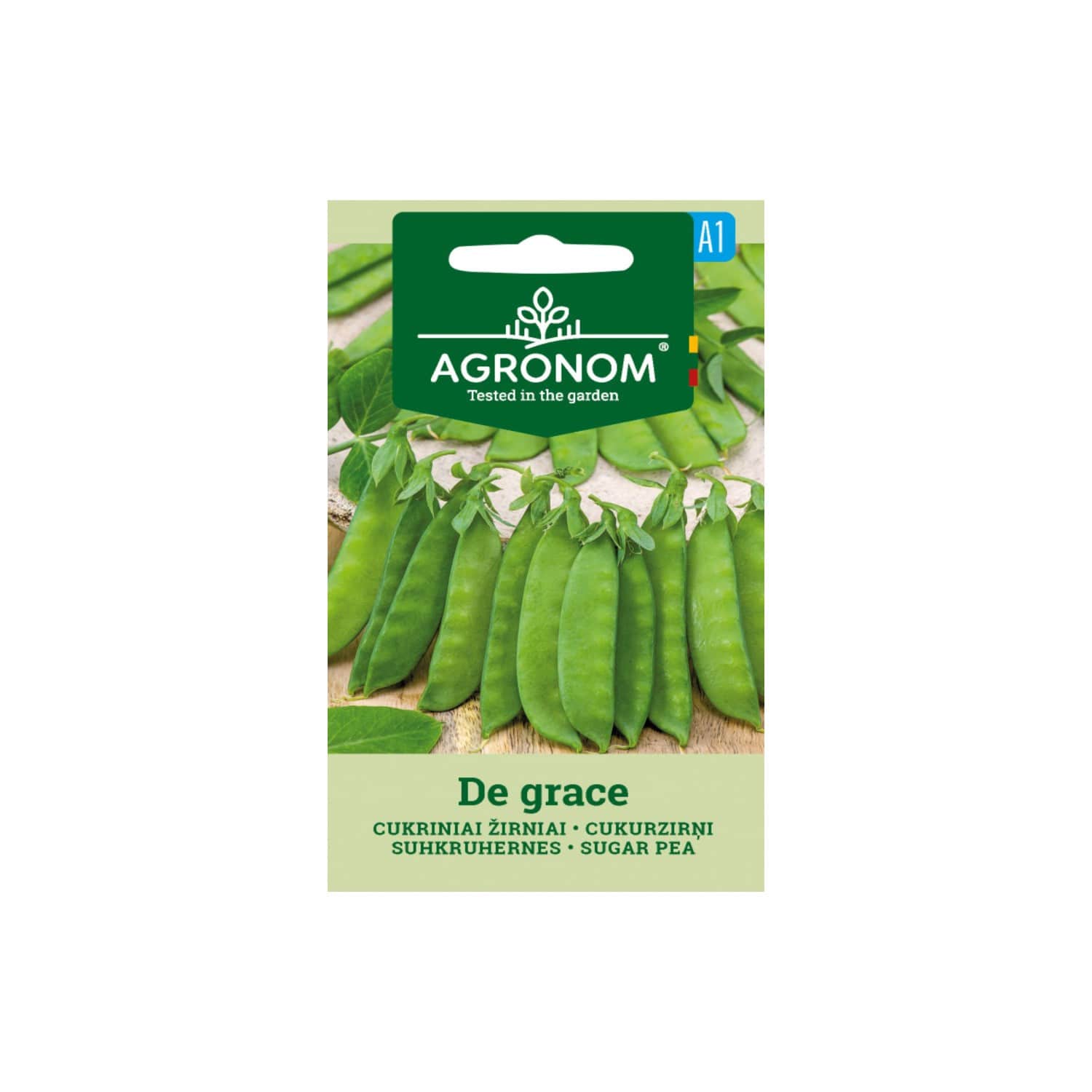 Sēklas AGRONOM Cukurzirņi De Grace