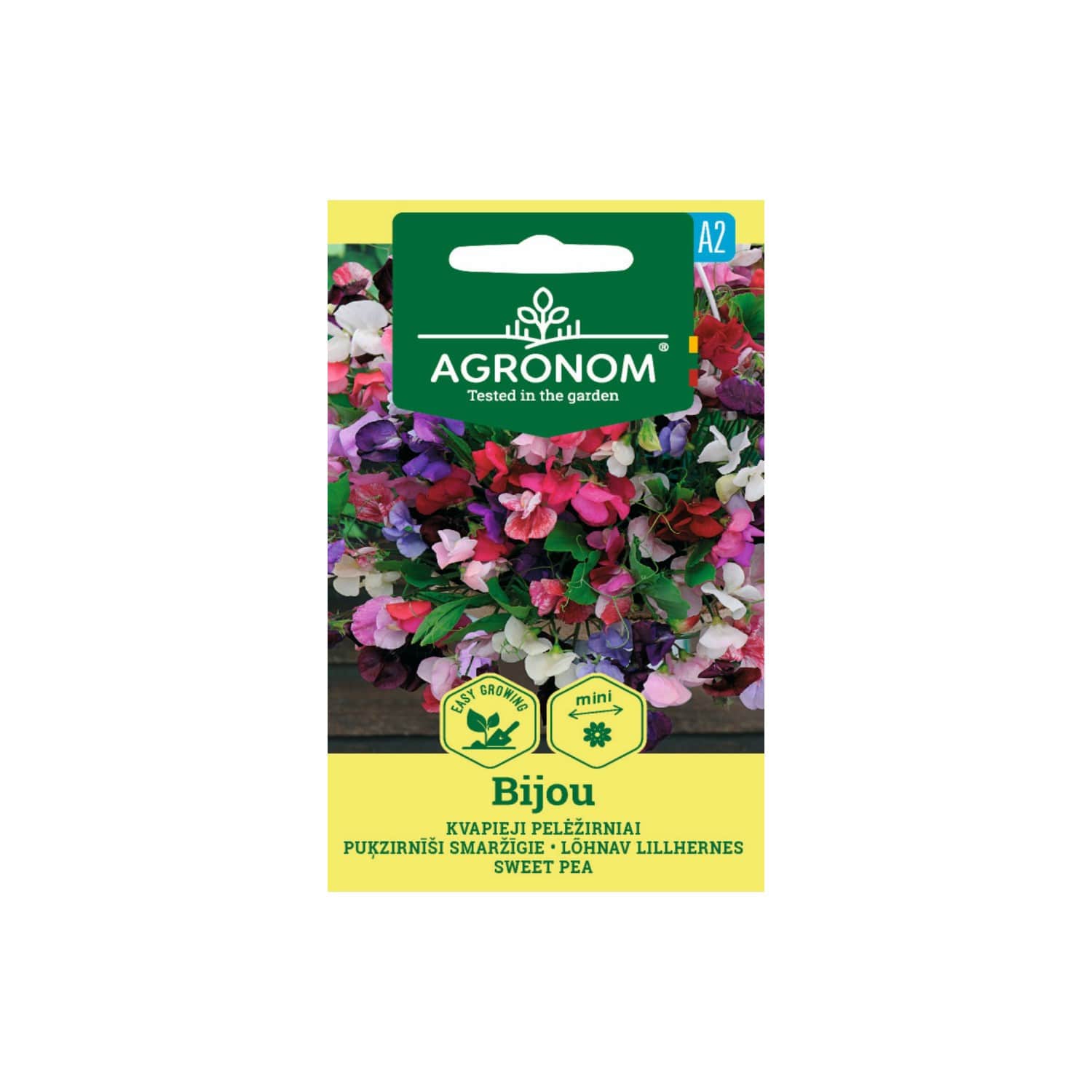 Sēklas AGRONOM Smaržīgie pukzirnīši