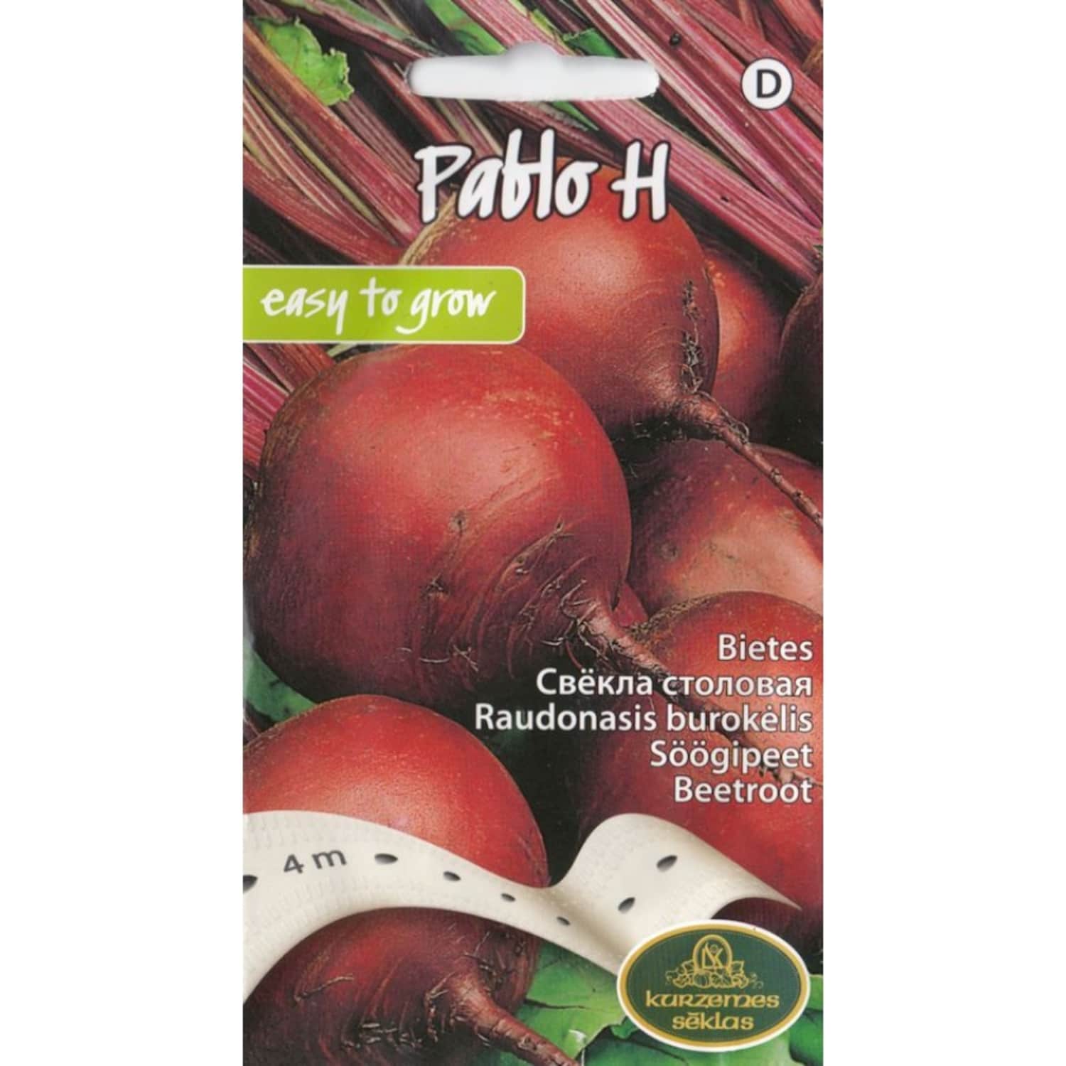 Bietes galda Pablo H 4m