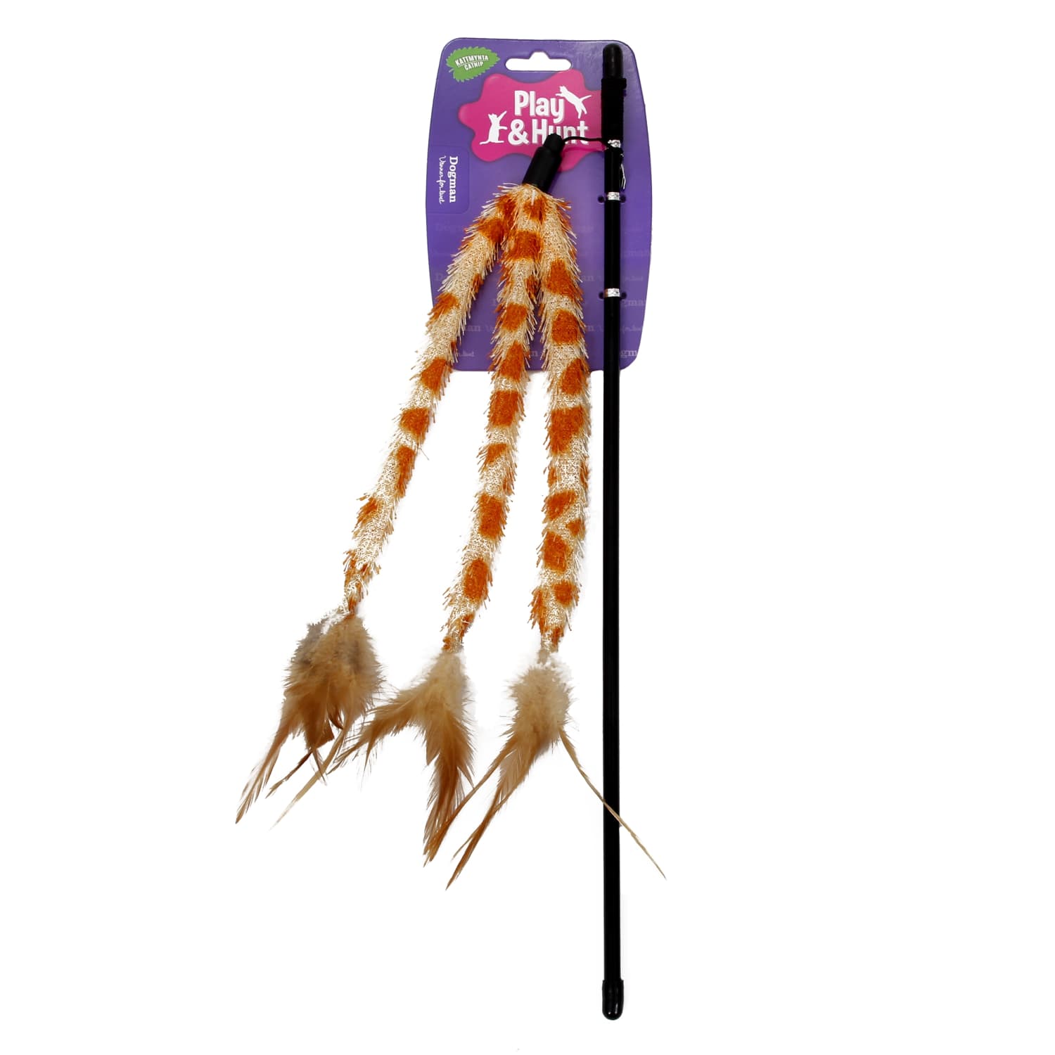 Kaķu vilin. stienis ar rotaļlietu DOGMAN