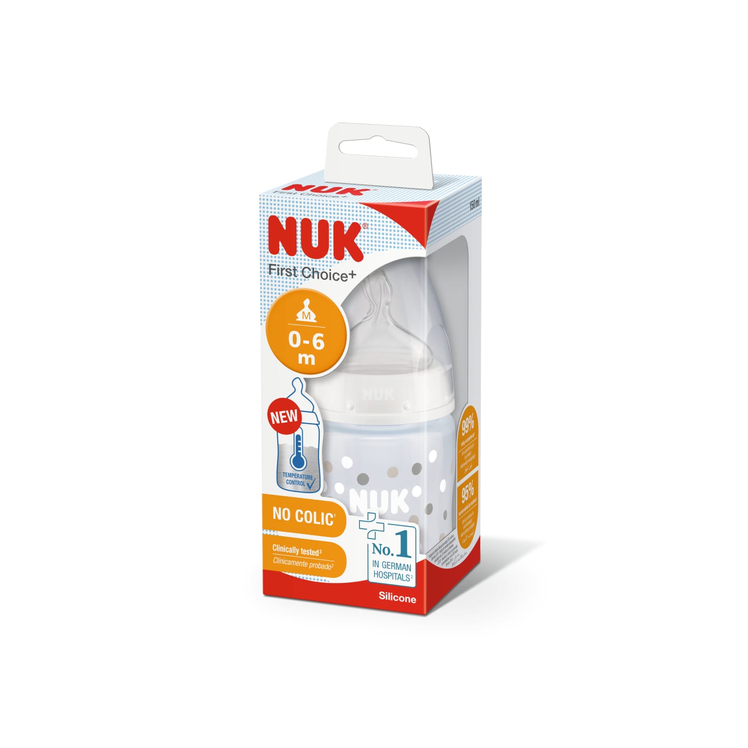Lutipudel Nuk First Choice 0-6k 150ml