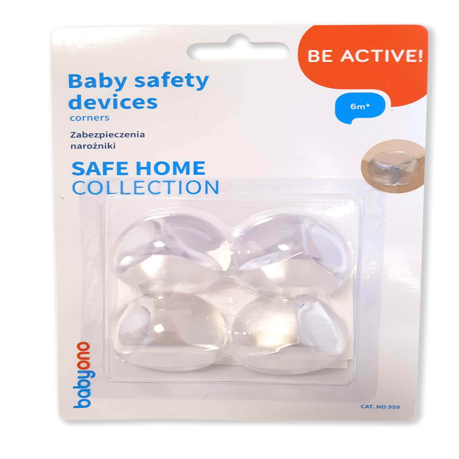 Aizsardzība pret stūriem BabyOno 4 gab