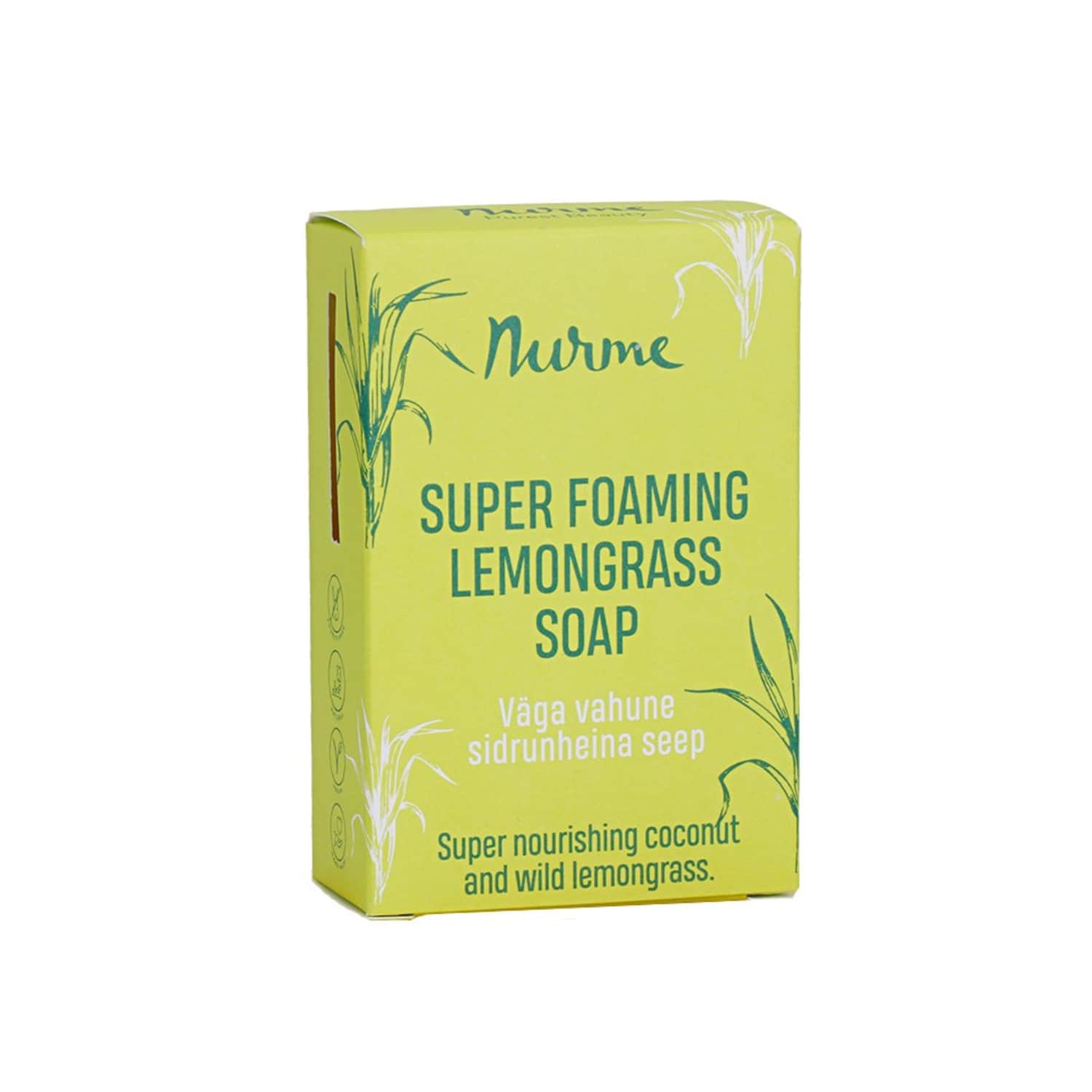 Väga vahune sidrunheinaseep Nurme 100g