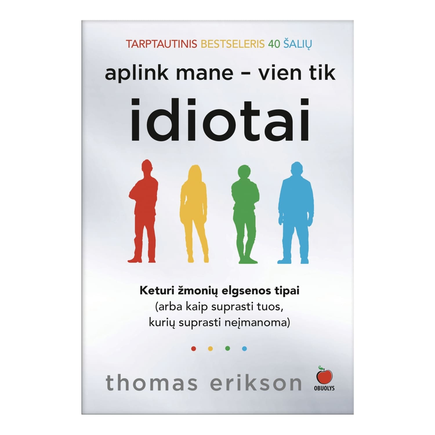 Knyga APLINK MANE VIEN TIK IDIOTAI