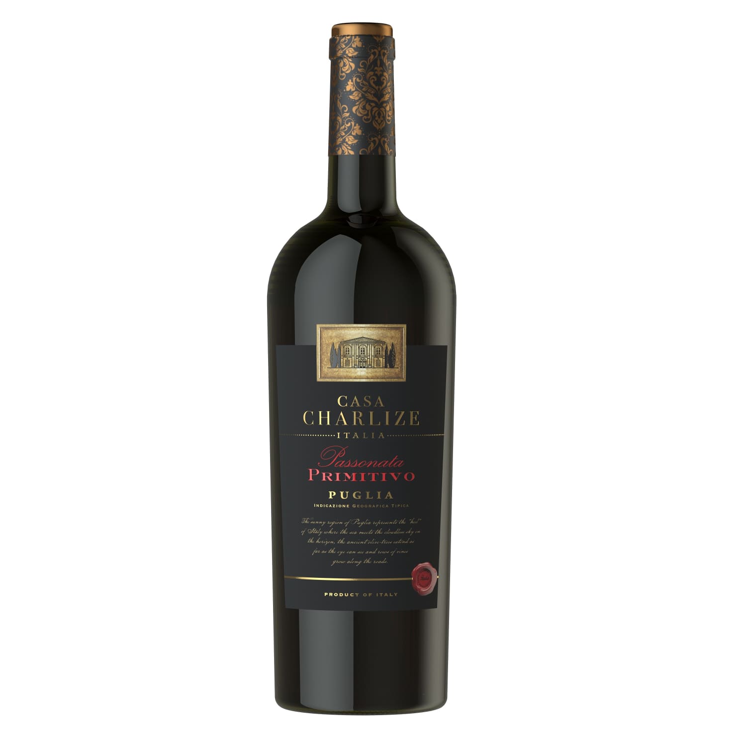S.v. Charlize Passonata Primitivo 14% 0,75l