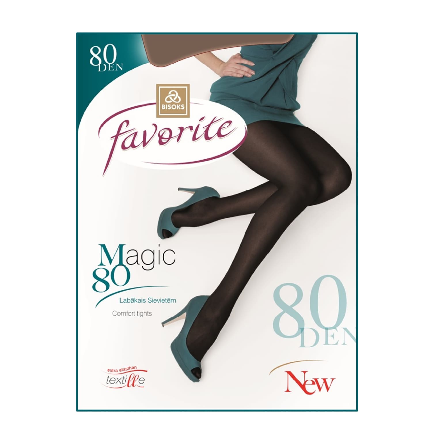 Siev. zeķb. Favorite 80den 41127 black 6